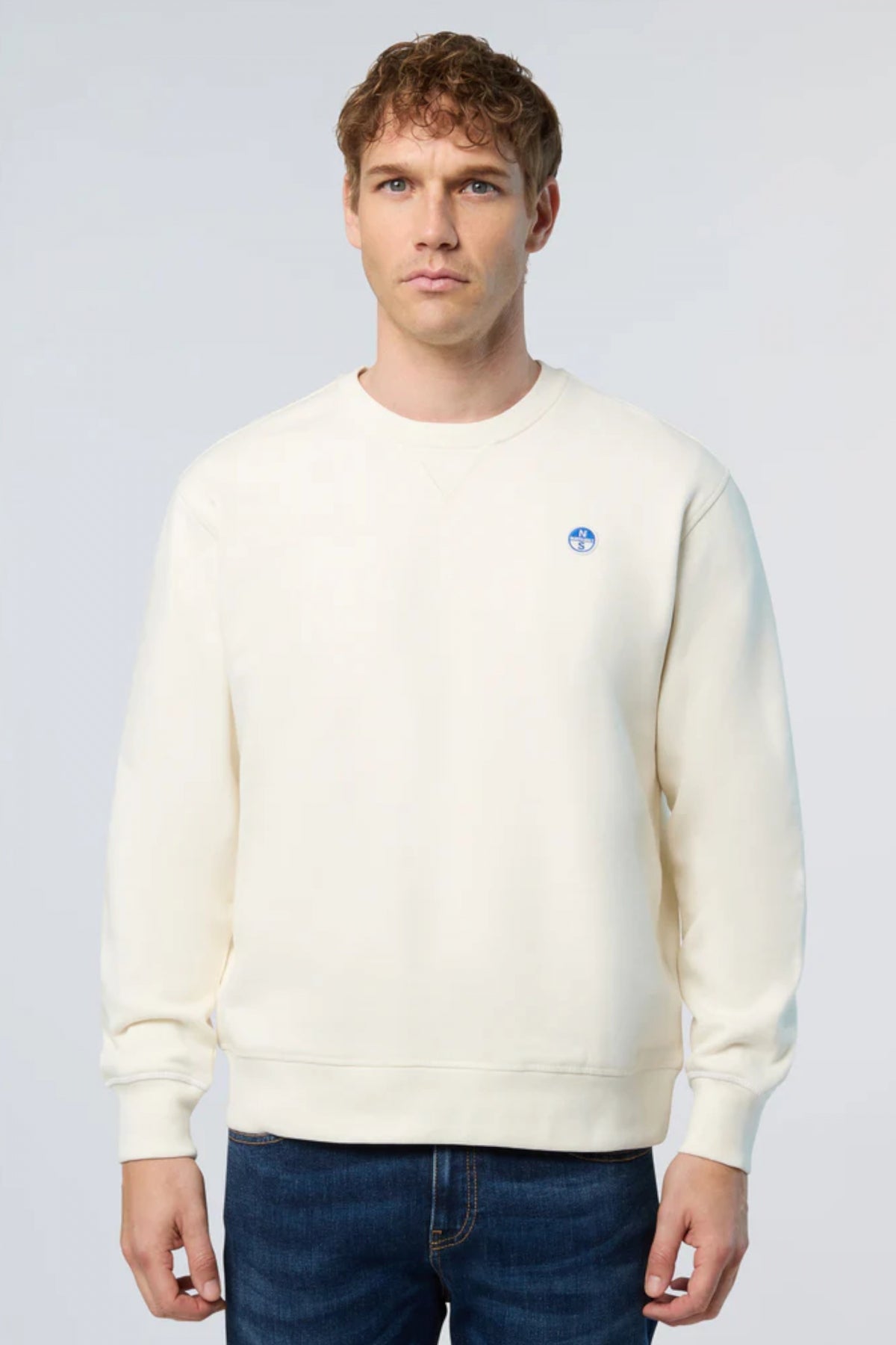 NORTH SAILS CREWNECK SWEATSHIRT en color BLANCO (1)