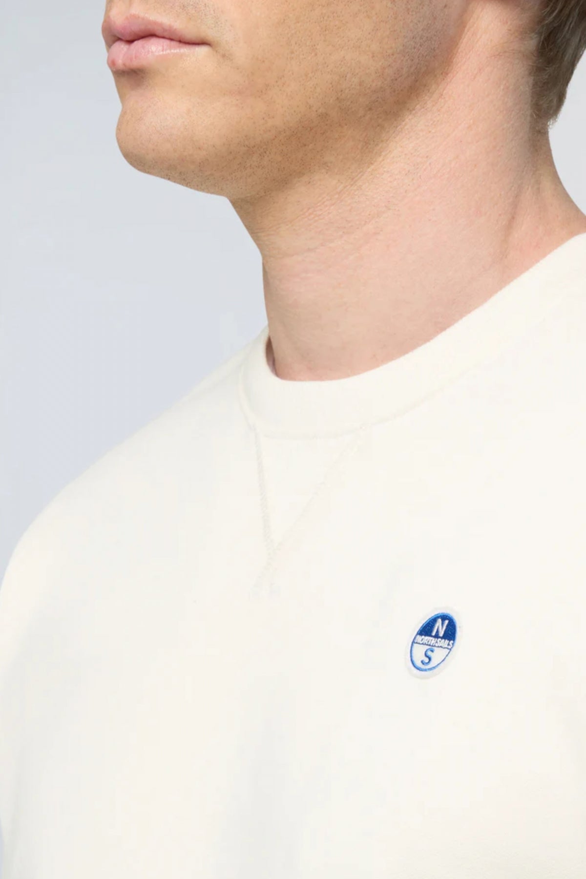 NORTH SAILS CREWNECK SWEATSHIRT en color BLANCO (4)