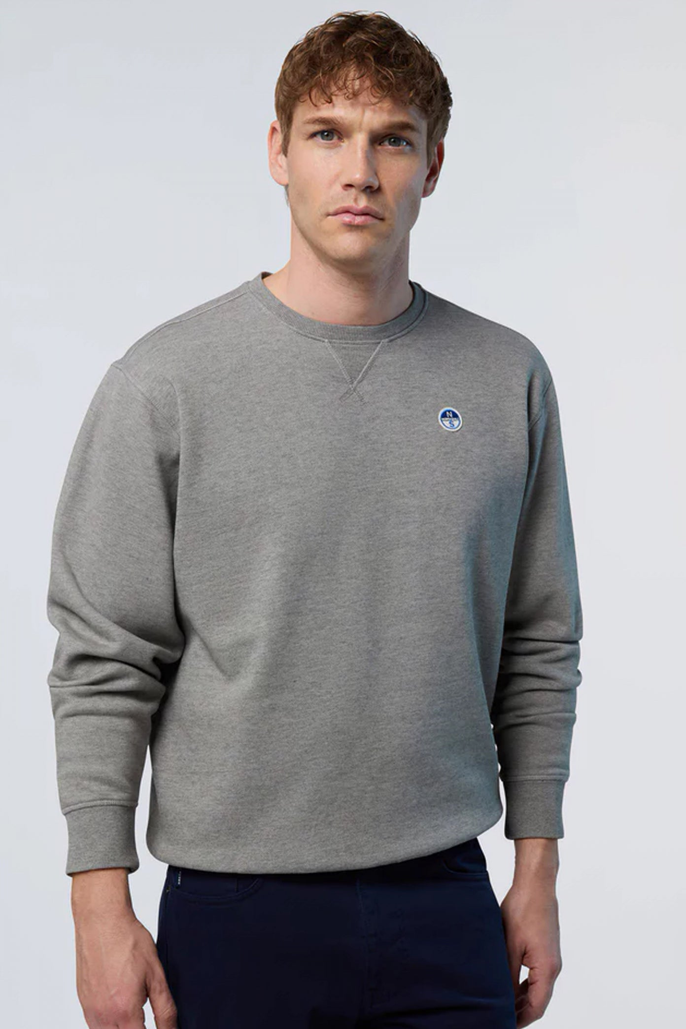 NORTH SAILS CREWNECK SWEATSHIRT en color GRIS (3)