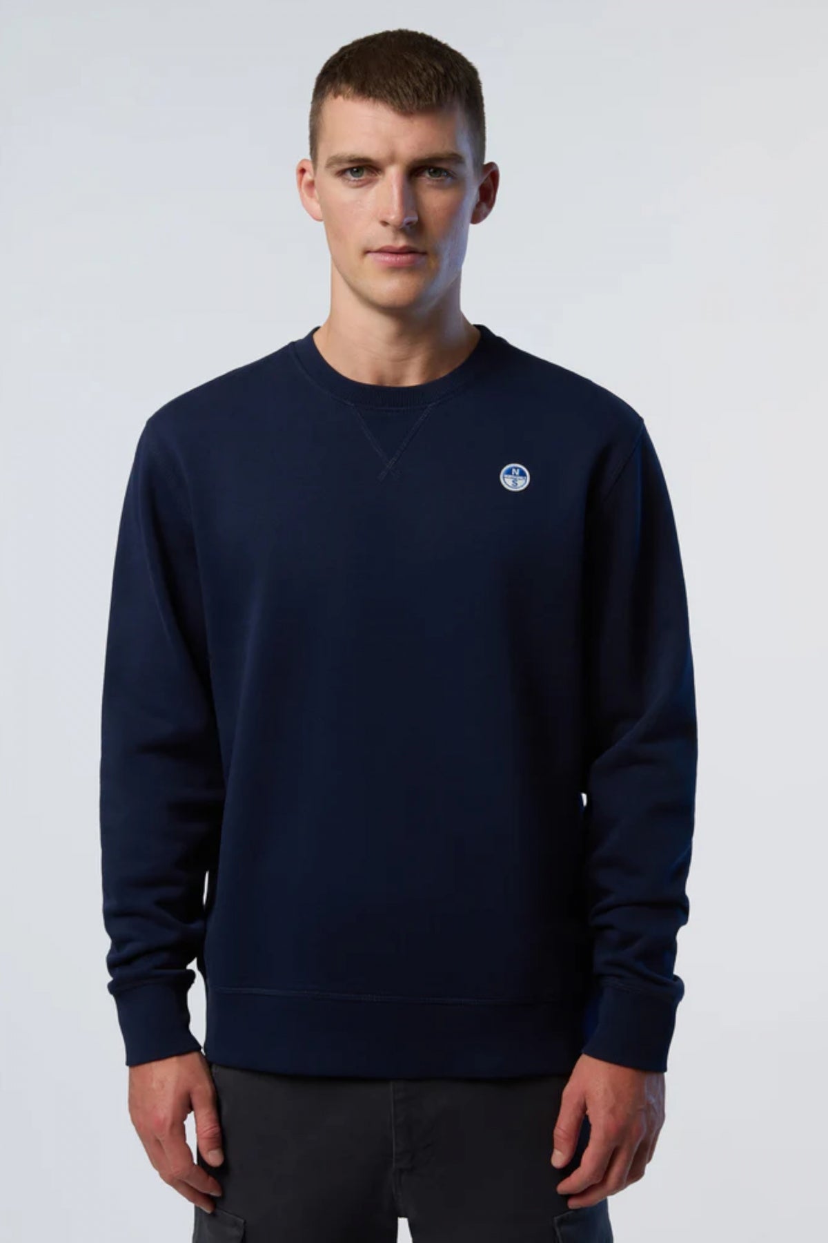 NORTH SAILS CREWNECK SWEATSHIRT en color AZUL (1)