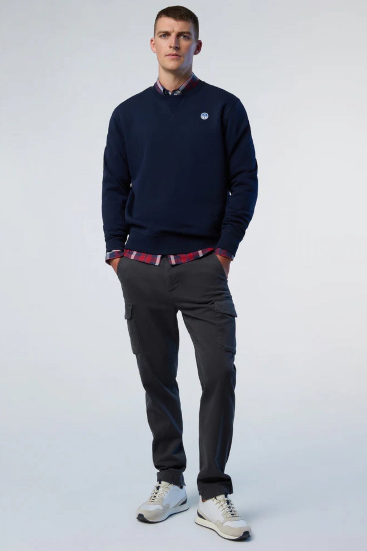 NORTH SAILS CREWNECK SWEATSHIRT en color AZUL (4)
