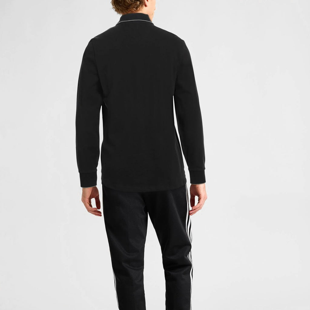 NORTH SAILS POLO LONG SLEEVE en color NEGRO (6)