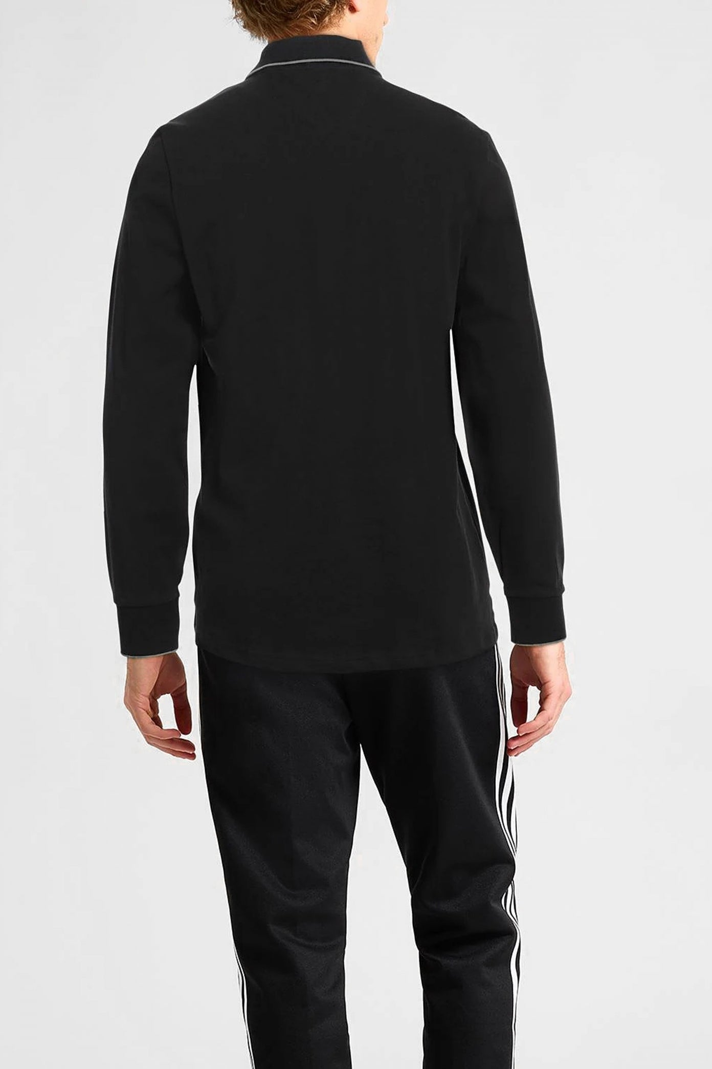 NORTH SAILS POLO LONG SLEEVE en color NEGRO (3)