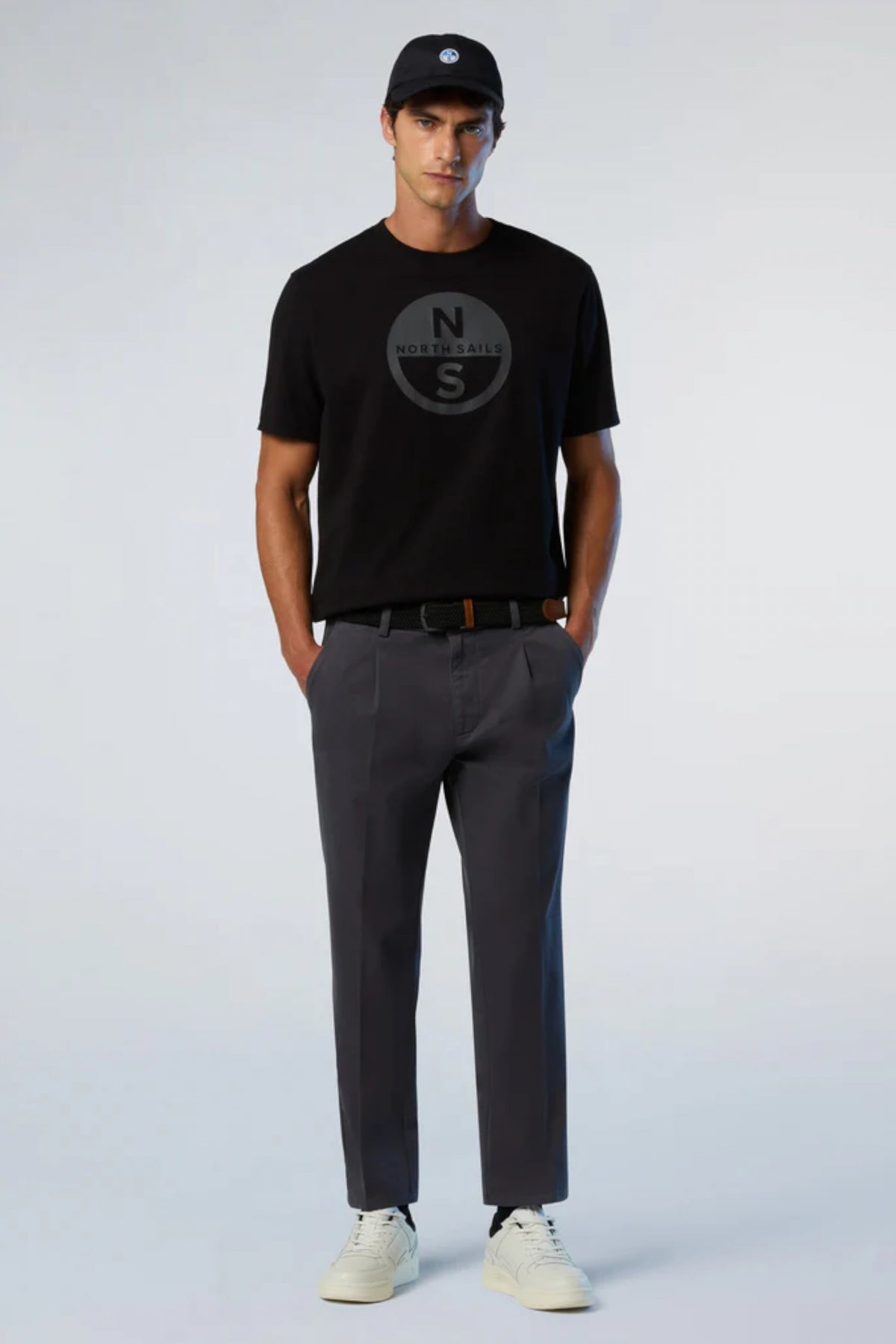 NORTH SAILS T SHIRT SHORT SLEEVE en color NEGRO (4)