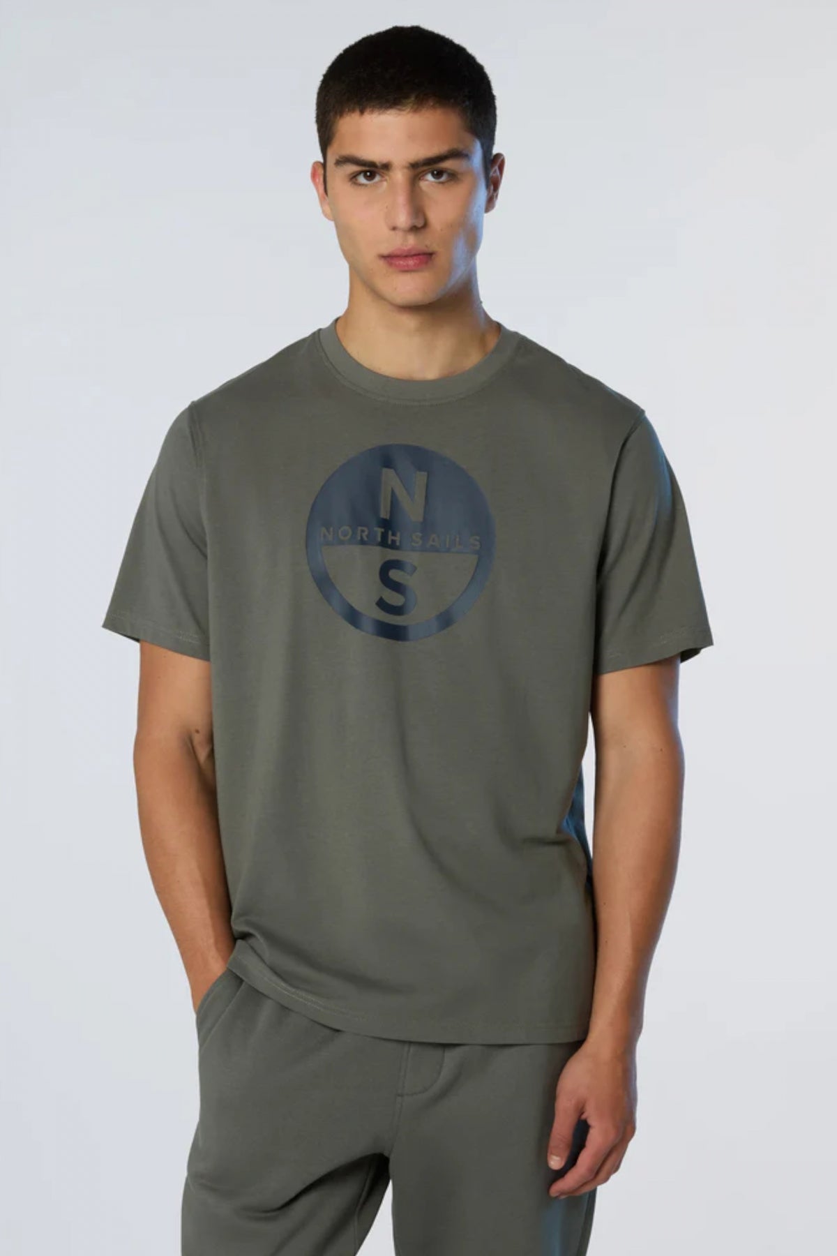 NORTH SAILS T SHIRT SHORT SLEEVE en color VERDE (1)