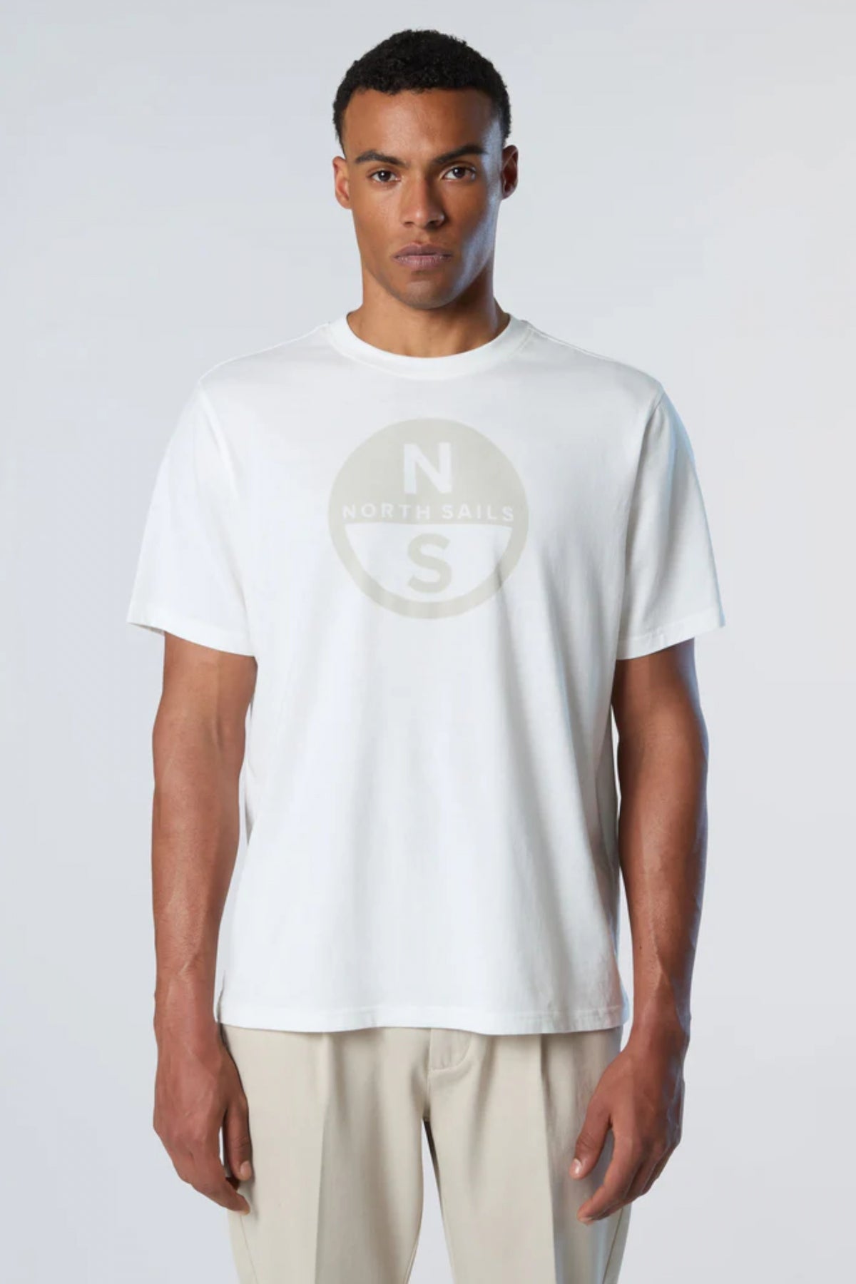 NORTH SAILS T SHIRT SHORT SLEEVE en color BLANCO (1)