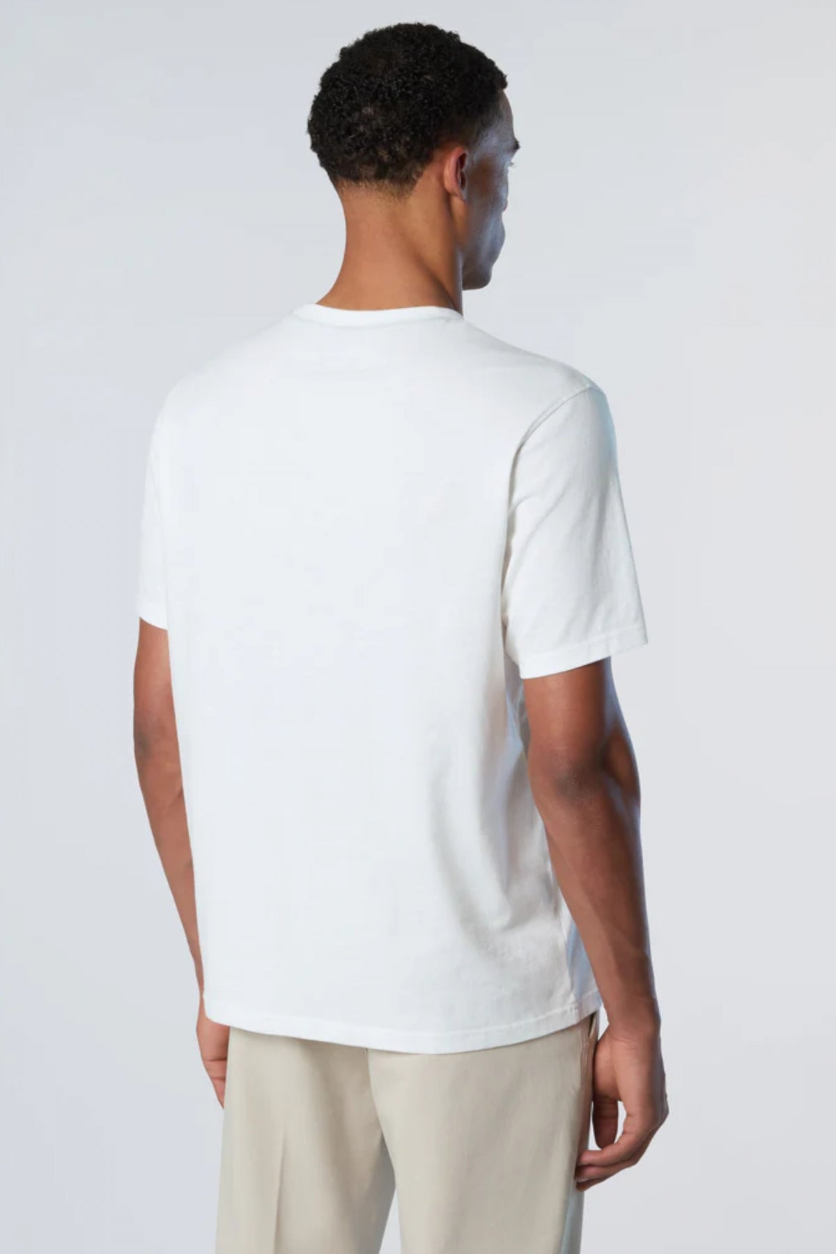 NORTH SAILS T SHIRT SHORT SLEEVE en color BLANCO (3)