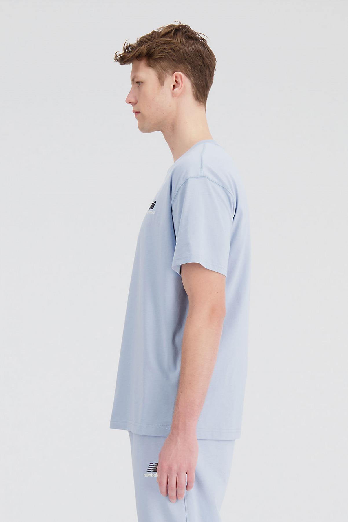 NEW BALANCE UNI-SSENTIALS COTTON en color AZUL (2)