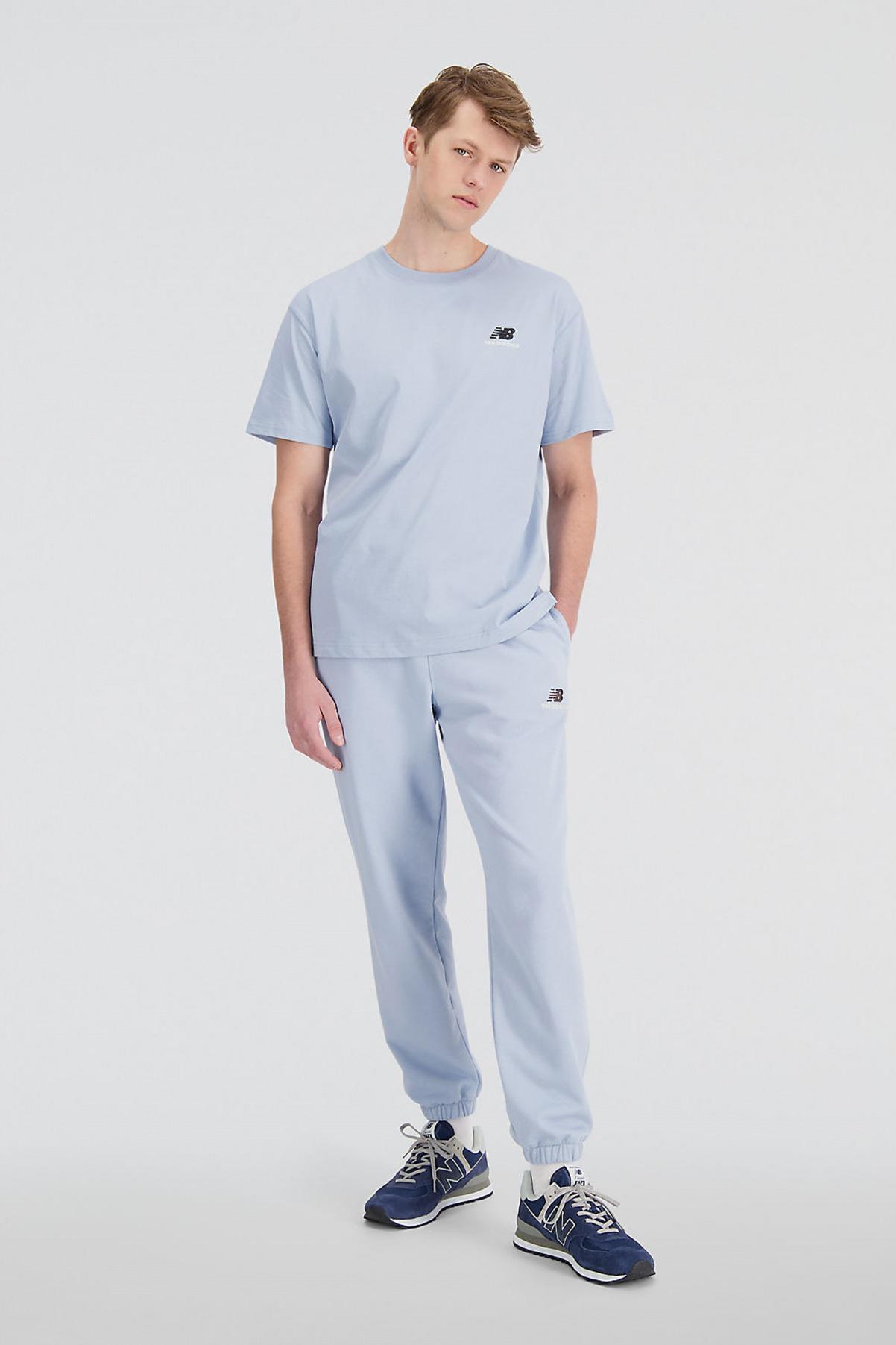 NEW BALANCE UNI-SSENTIALS COTTON en color AZUL (4)