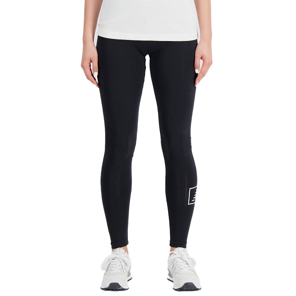 NEW BALANCE ESSENTIALS COTTON SPANDEX TIGHT en color NEGRO (4)