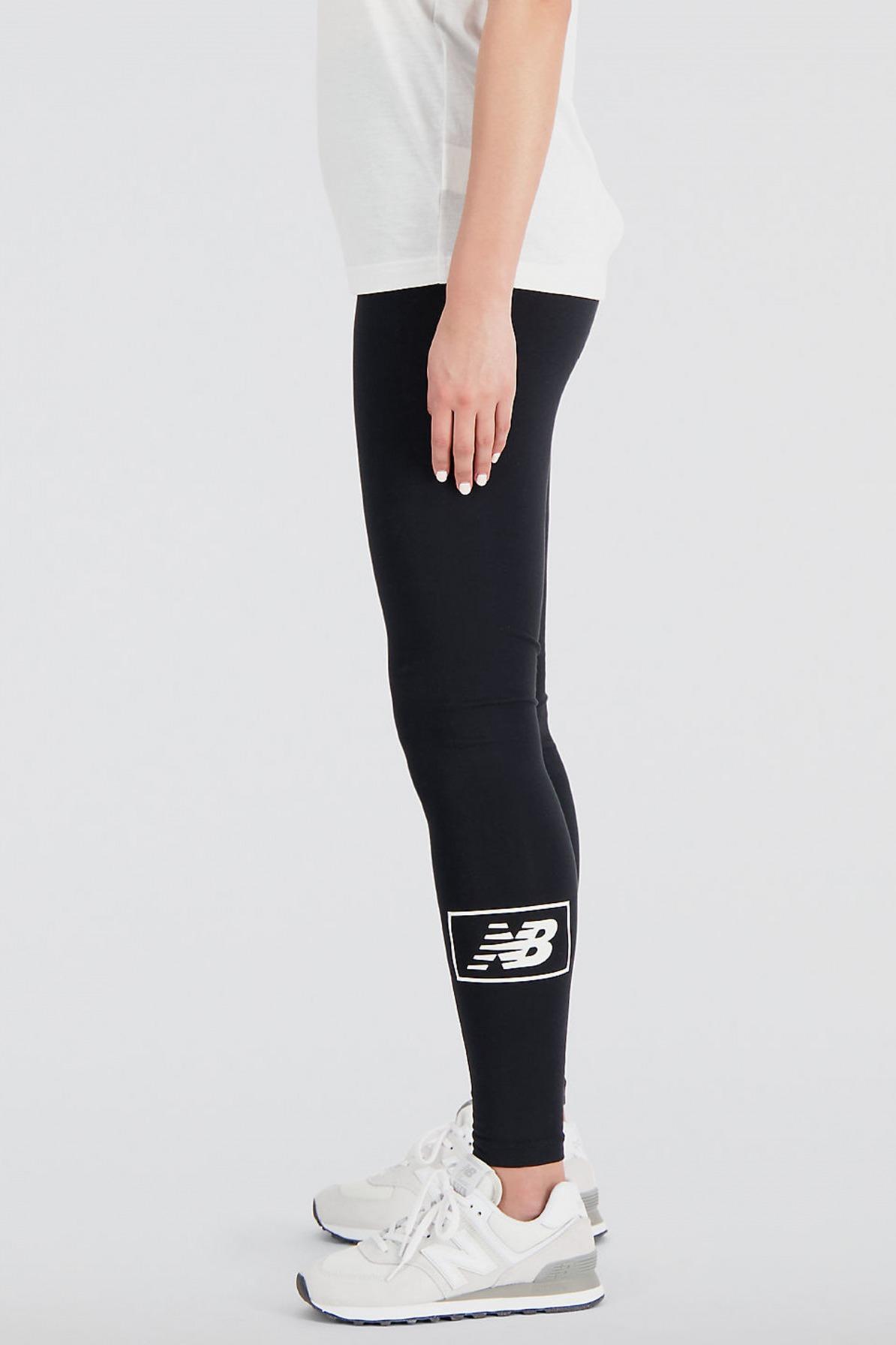 NEW BALANCE ESSENTIALS COTTON SPANDEX TIGHT en color NEGRO (2)