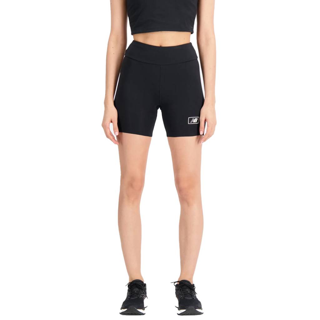 NEW BALANCE FITTED SHORT en color NEGRO (4)