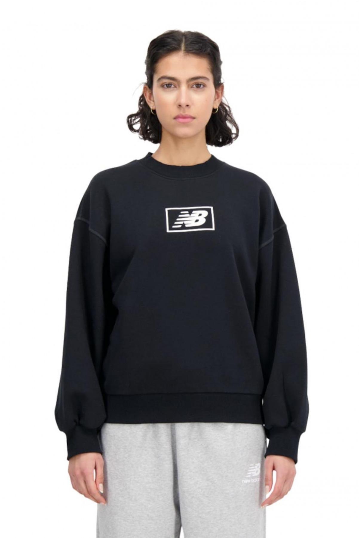 NEW BALANCE ESSENTIALS BRUSHED BACK en color NEGRO (1)