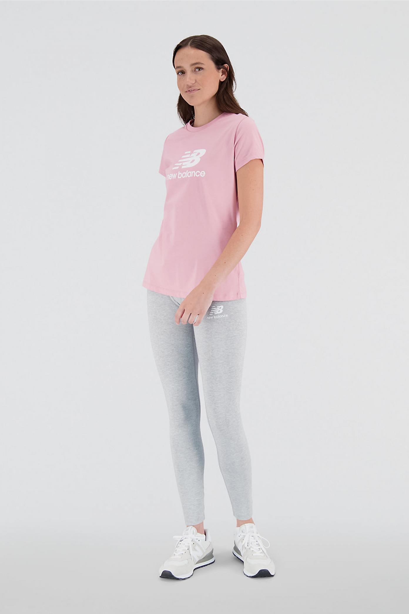 NEW BALANCE COTTON HIGH RISE LEGGING en color GRIS (4)