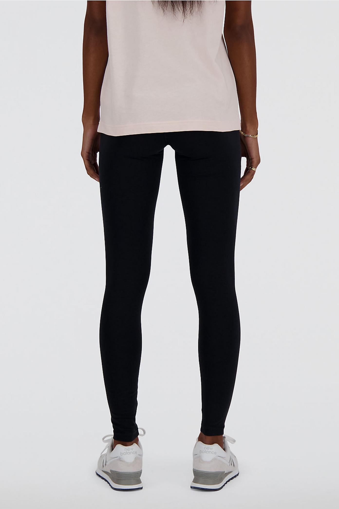 NEW BALANCE COTTON HIGH RISE LEGGING en color NEGRO (3)