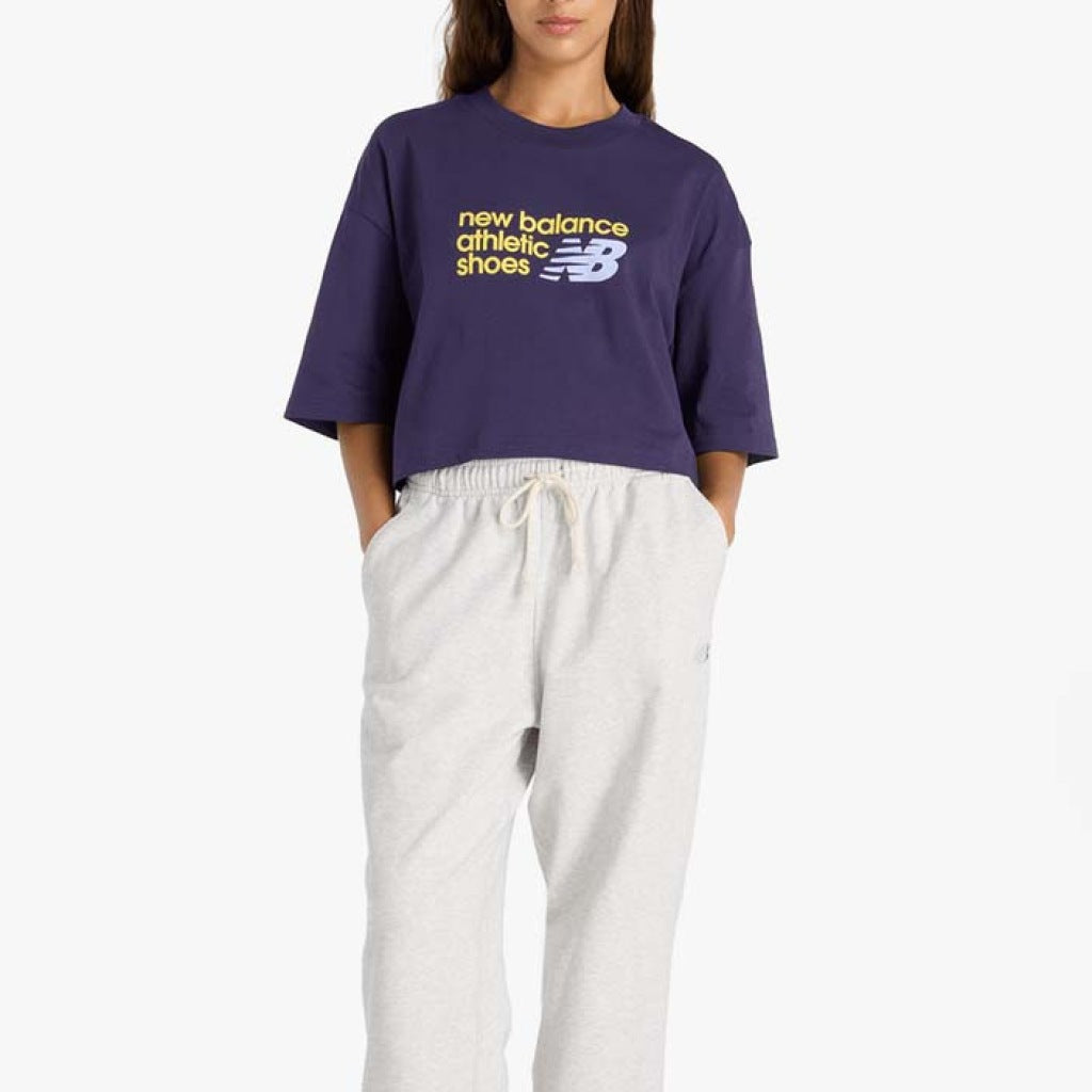 NEW BALANCE ATHLETICS PREMIUM TSHIRT en color VIOLETA (7)
