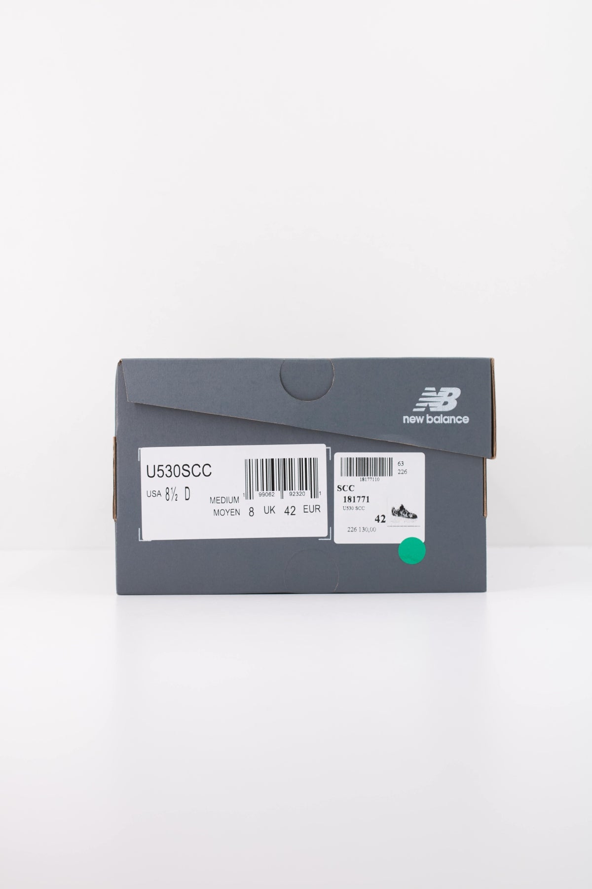 NEW BALANCE U SCC DEPORTIVO en color MARRON CLARO (6)