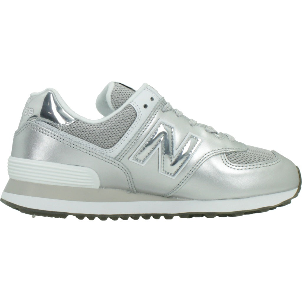 NEW BALANCE W DEPORTIVO en color PLATA (4)