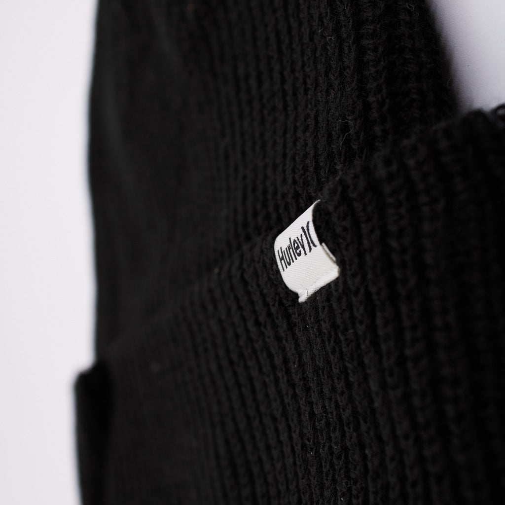 HURLEY M HARBOR BEANIE en color NEGRO (6)