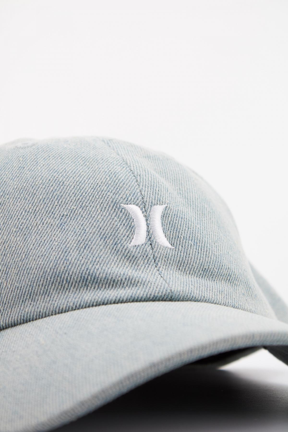 HURLEY W MOM ICONIC HAT en color GRIS (4)