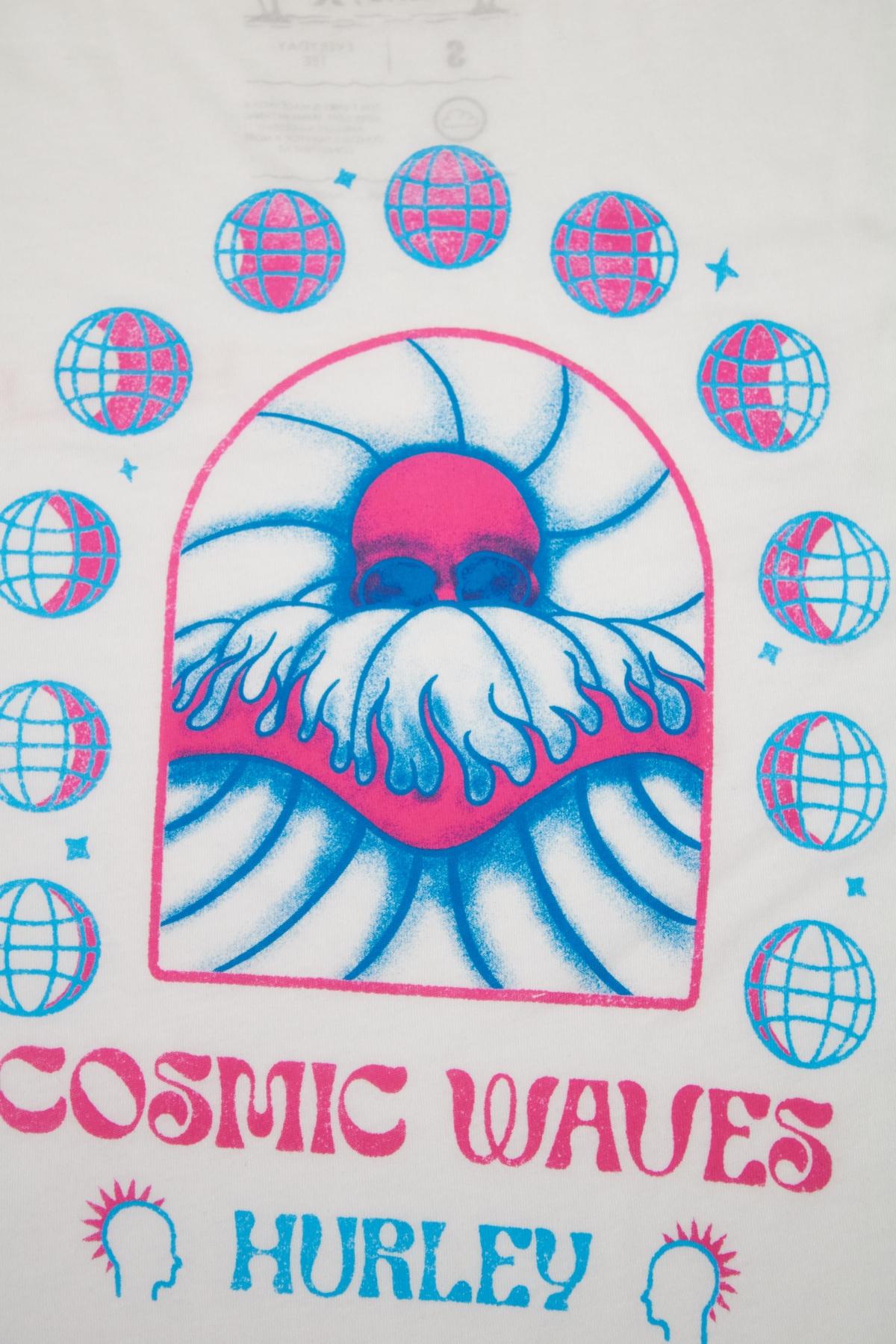 HURLEY EVD COSMIC WAVE SS en color BLANCO (4)