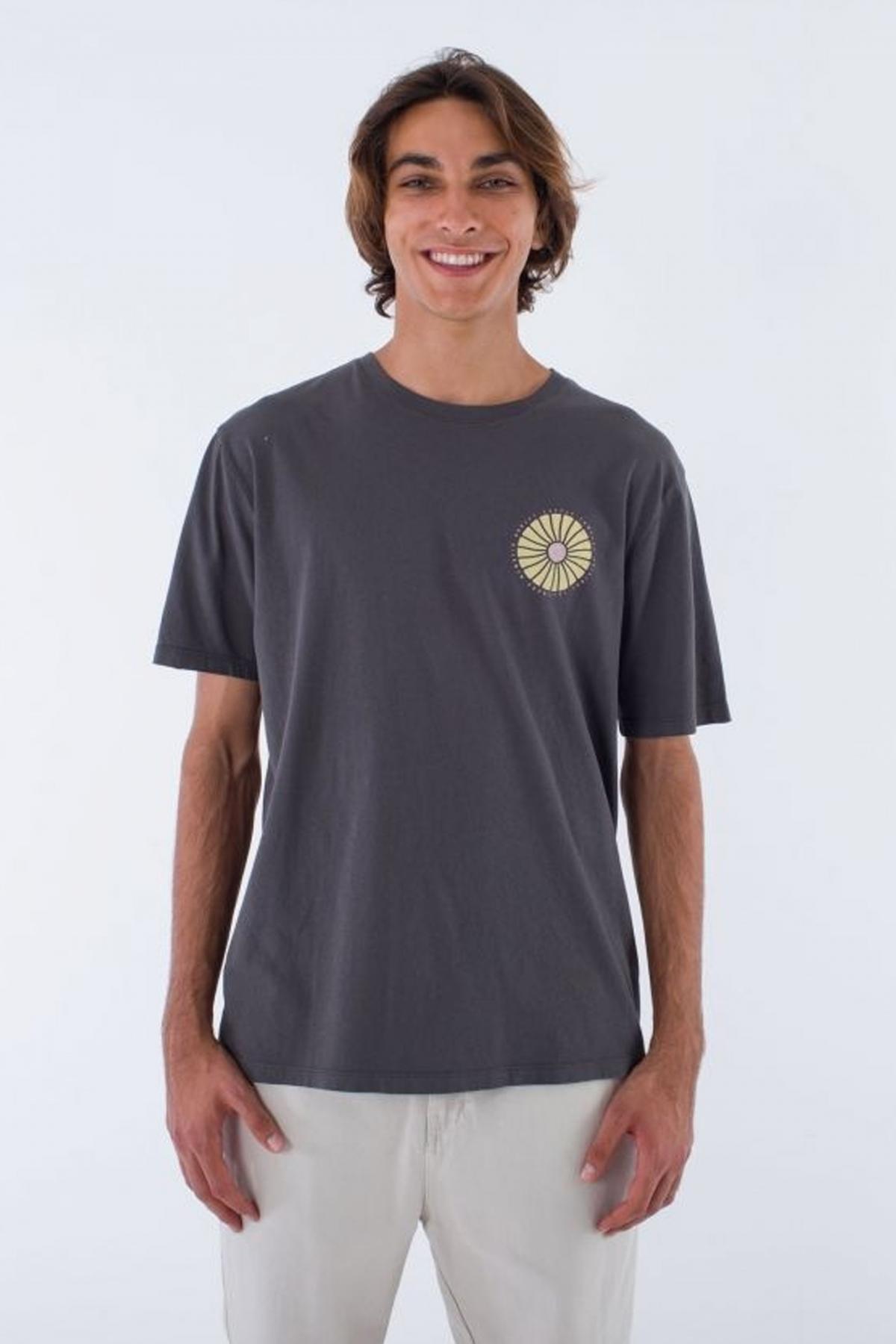 HURLEY EVD NATURALS SS TEE en color GRIS (1)