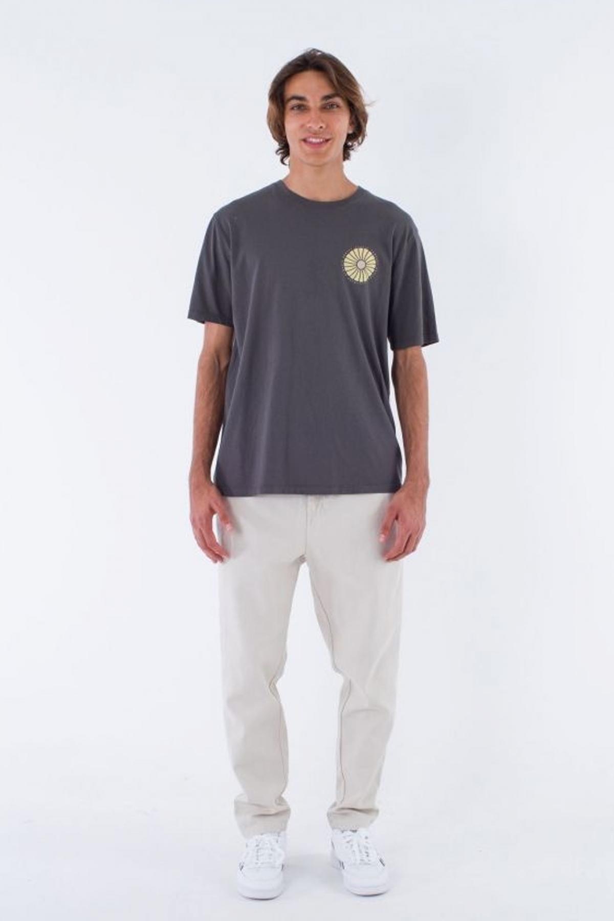 HURLEY EVD NATURALS SS TEE en color GRIS (4)