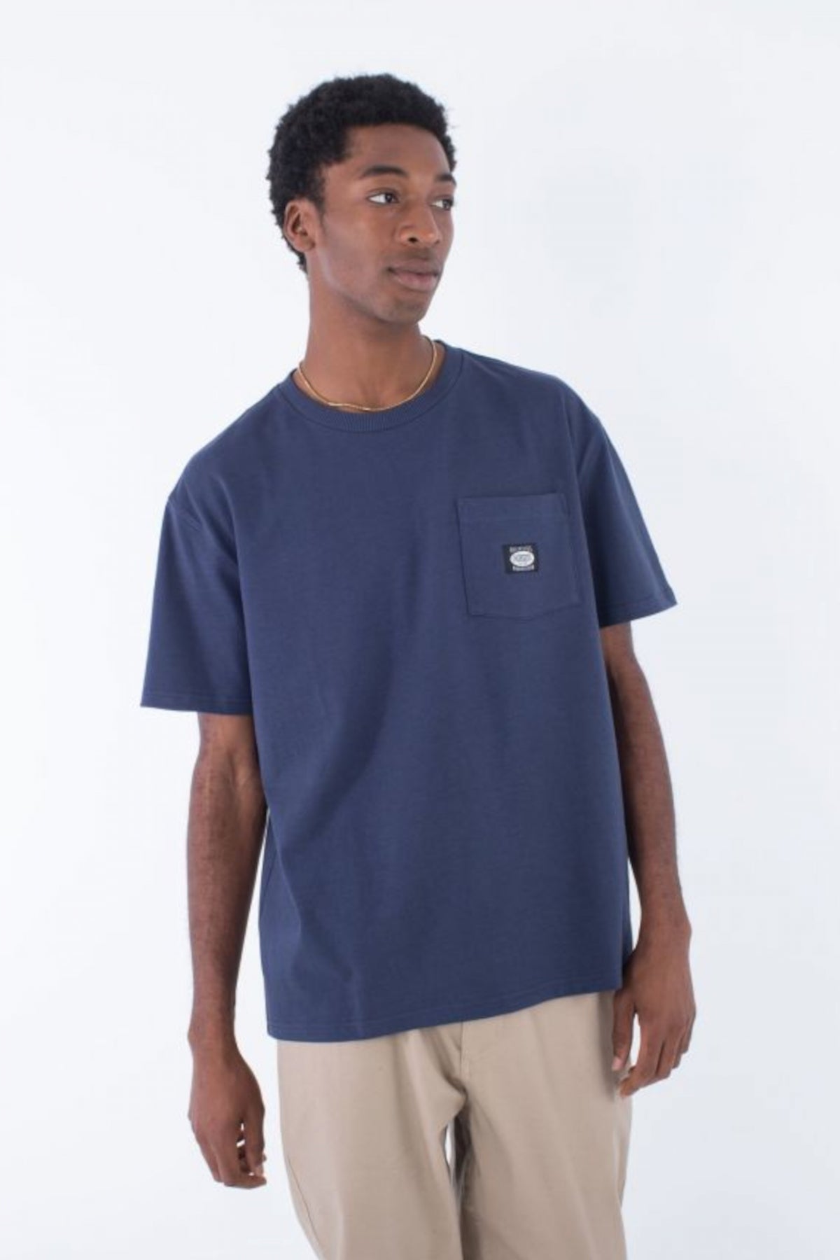 HURLEY SUPPLY HEAVYWEIGHT TEE en color AZUL (1)