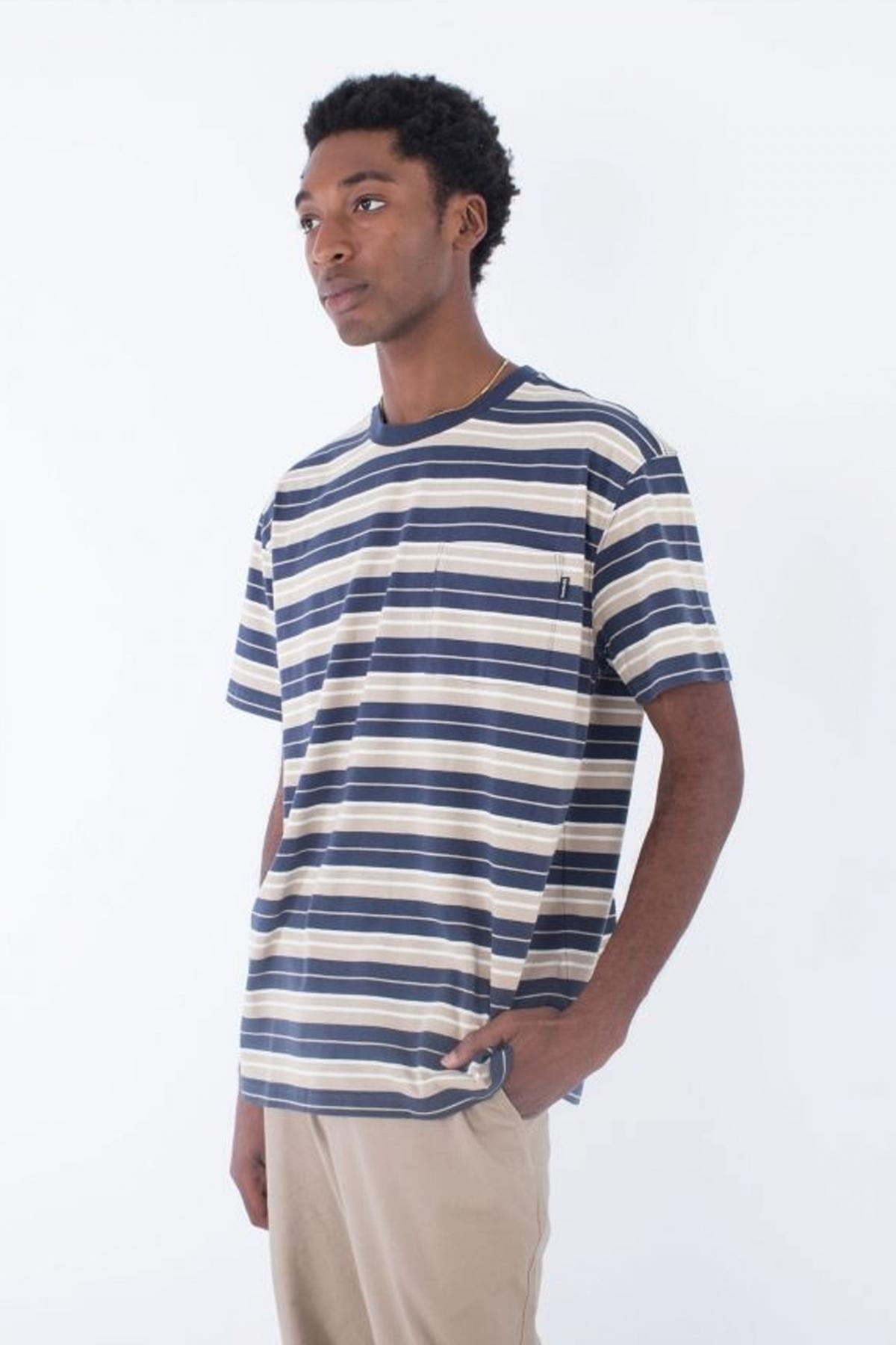 HURLEY ORGANIC FLASH TEE en color AZUL (2)