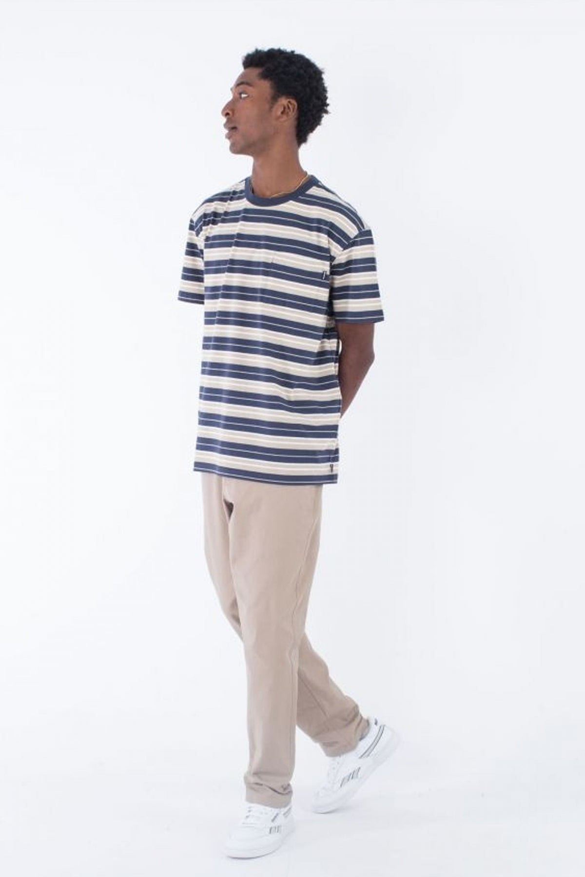 HURLEY ORGANIC FLASH TEE en color AZUL (4)