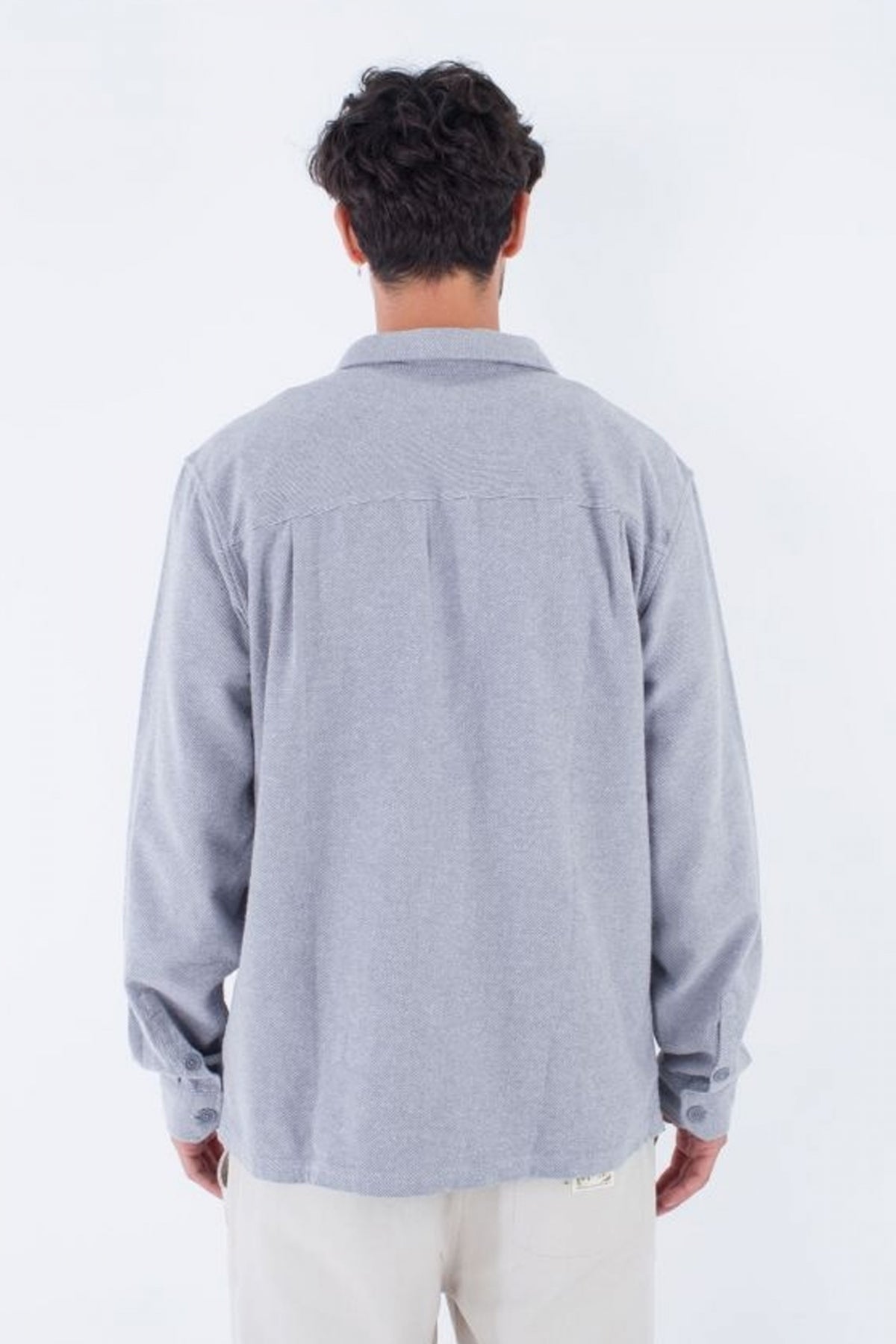 HURLEY SANTA CRUZ TWILL FLANNEL en color GRIS (3)