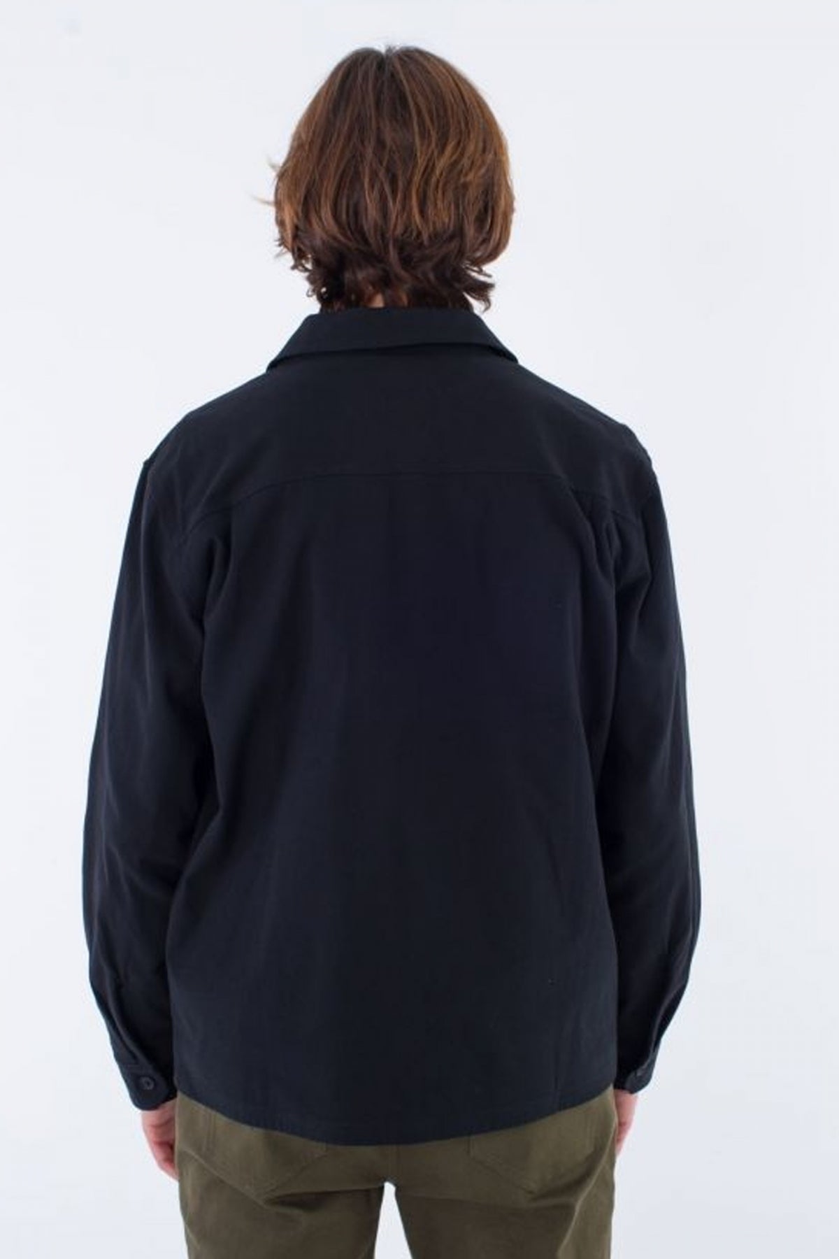 HURLEY BIXBY FLANNEL LINED CANV en color NEGRO (3)