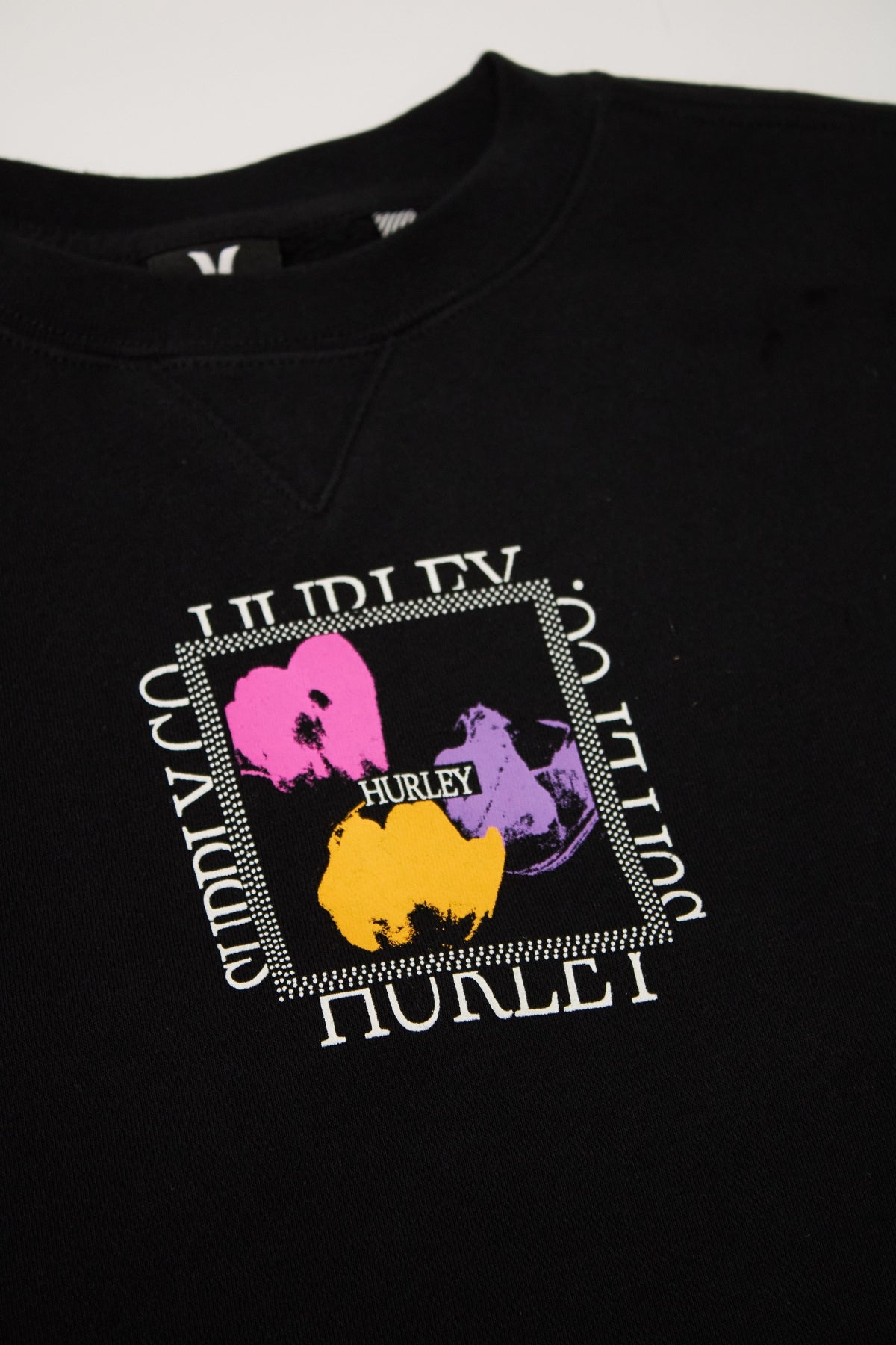 HURLEY MONO CREW en color NEGRO (3)