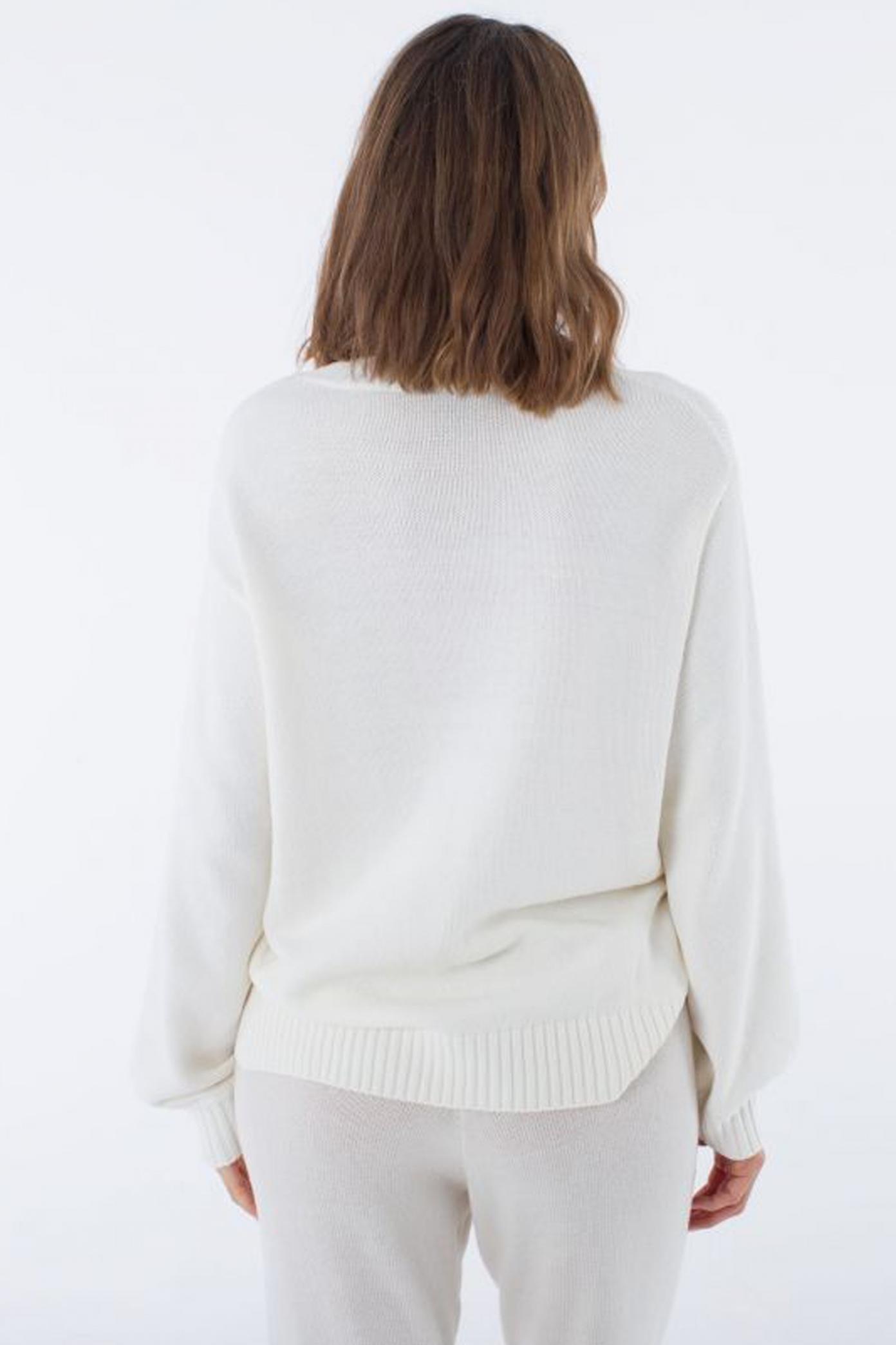 HURLEY HYGGE CREW KNIT en color BLANCO (3)
