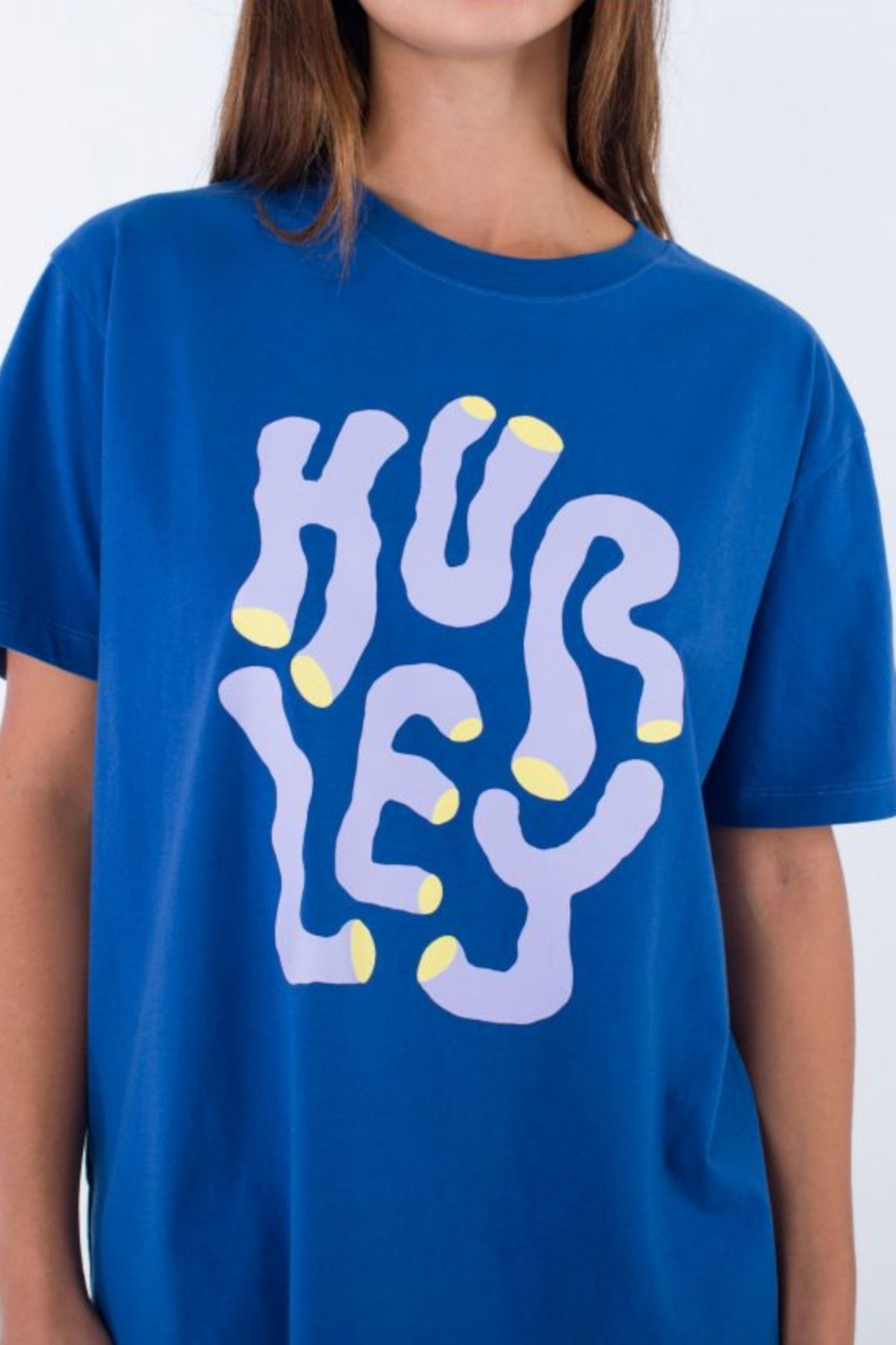 HURLEY YOKO TEE en color AZUL (2)