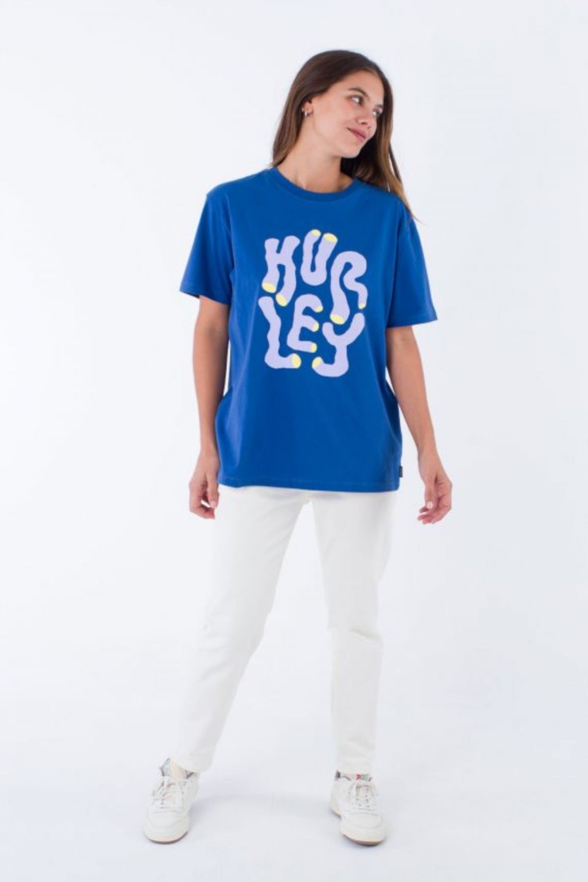 HURLEY YOKO TEE en color AZUL (4)
