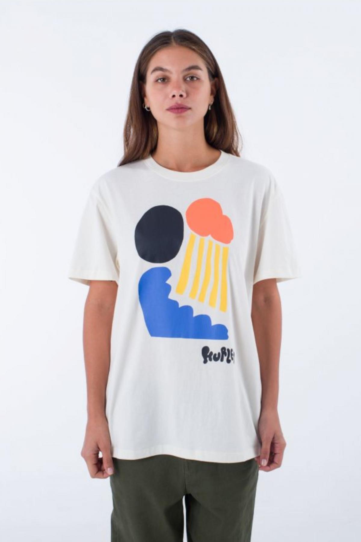 HURLEY YOKO SUN TEE en color BLANCO (1)