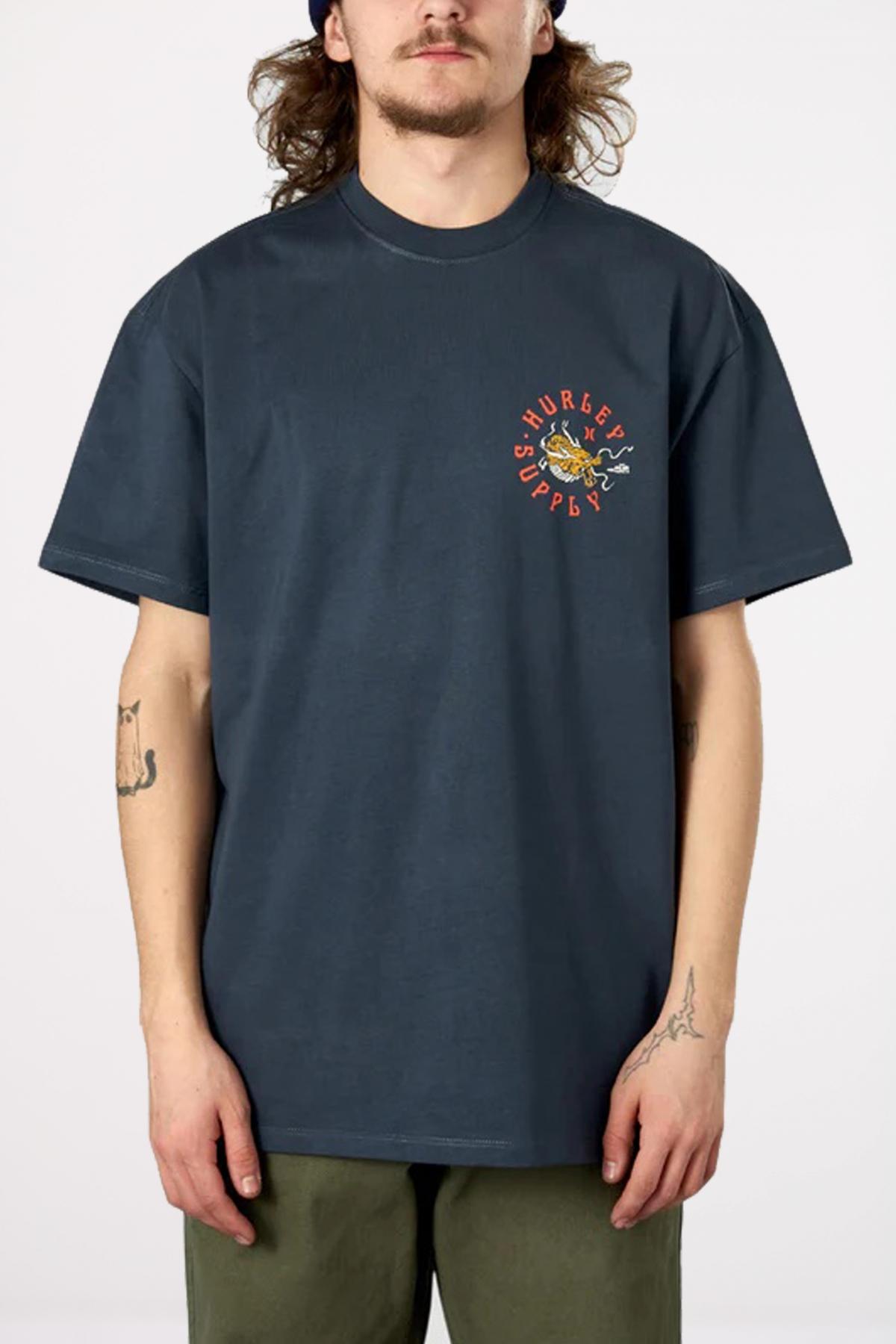 HURLEY DRAGON LAGOON SS en color AZUL (1)