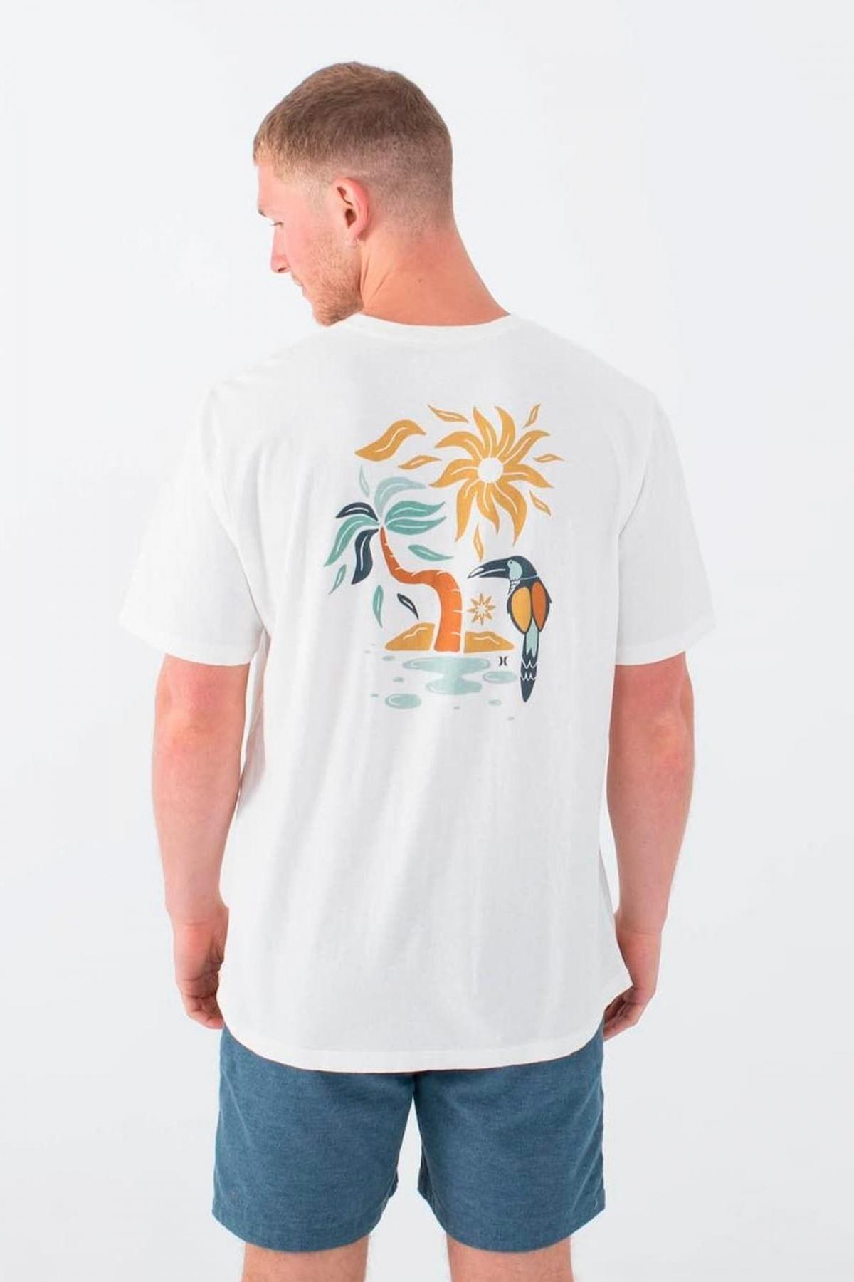 HURLEY YOUCAN TUCAN SS en color BLANCO (2)