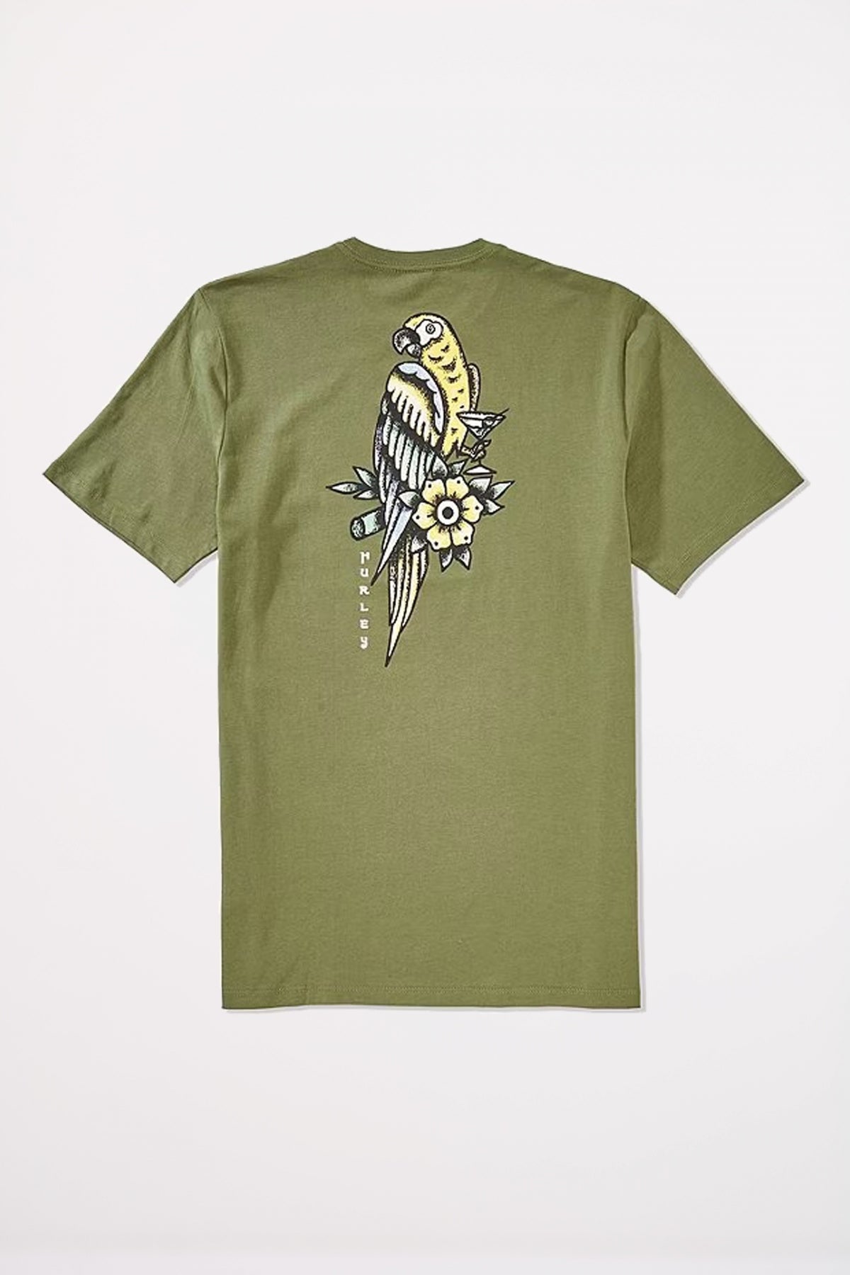 HURLEY PARROT LAD SS en color VERDE (2)