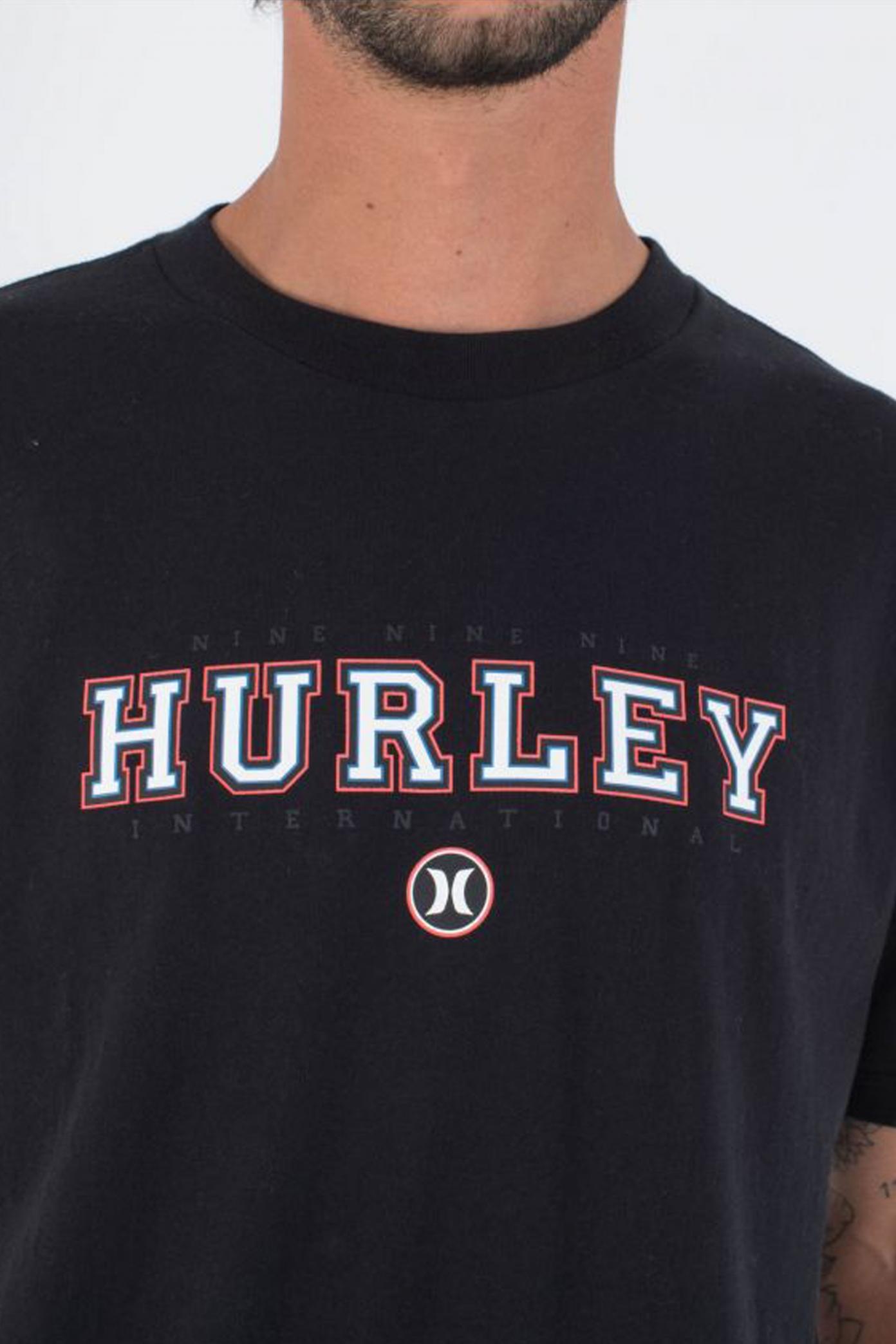 HURLEY ORGANIC BURNSIDE TEE en color AZUL (3)