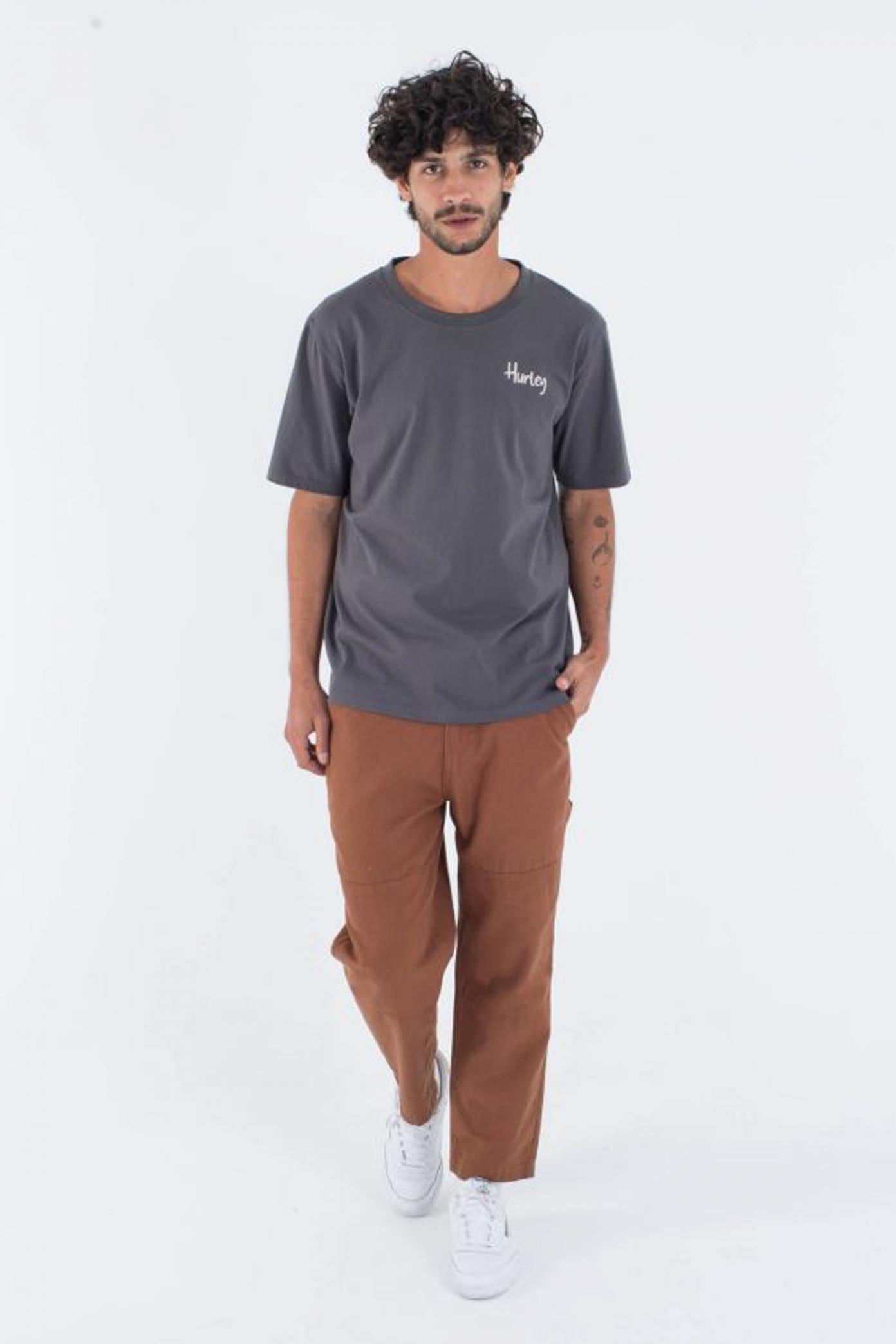 HURLEY M COBRA SS TEE en color GRIS (1)