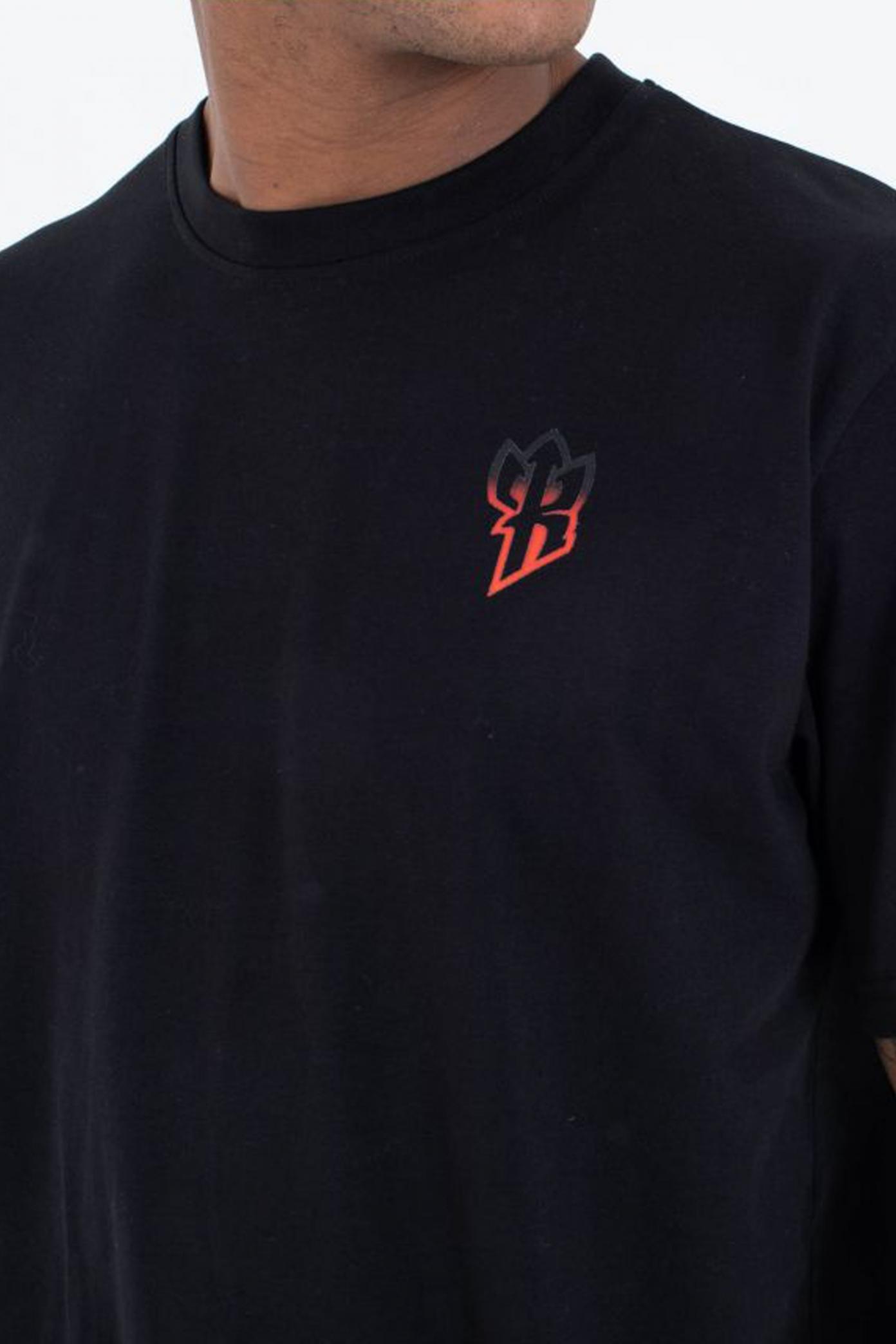 HURLEY M HAWAII SUNSET TEE en color NEGRO (3)