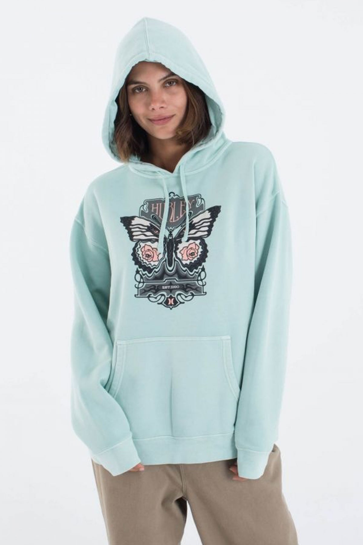 HURLEY NO FLY PULLOVER en color AZUL (1)