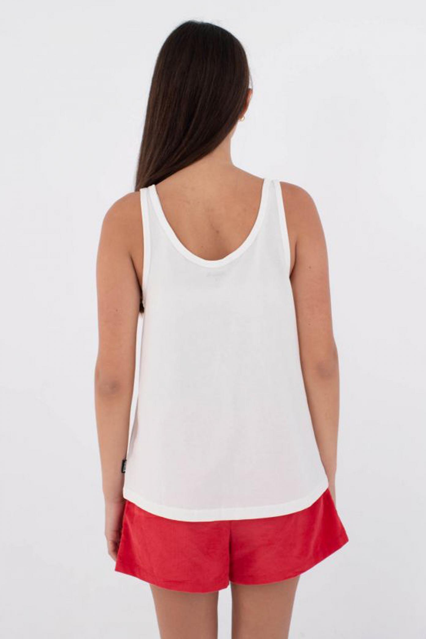 HURLEY ORGANIC TWO SIDES TANK en color BLANCO (2)