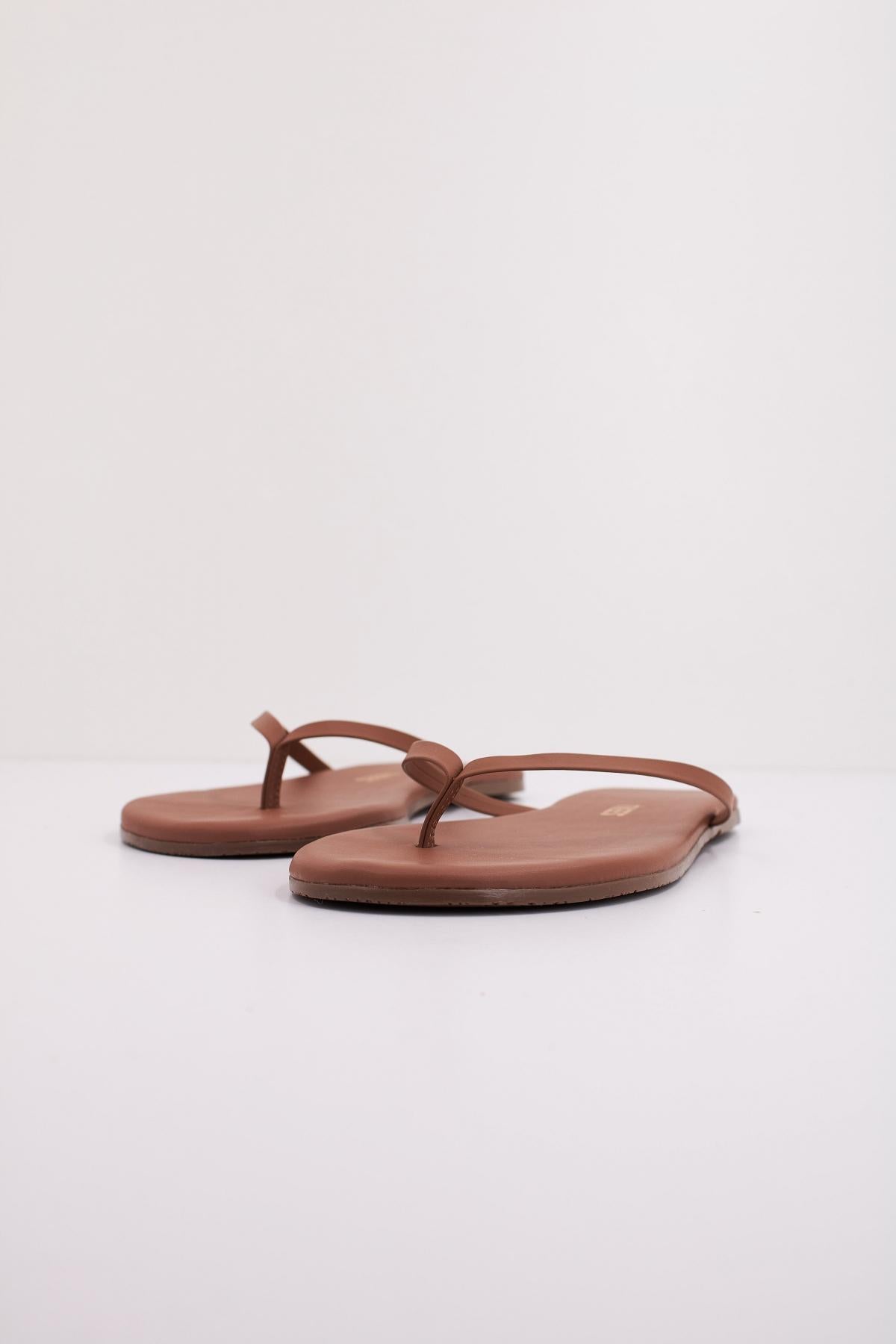 TKEES SANDALIA PLANA en color MARRON (2)