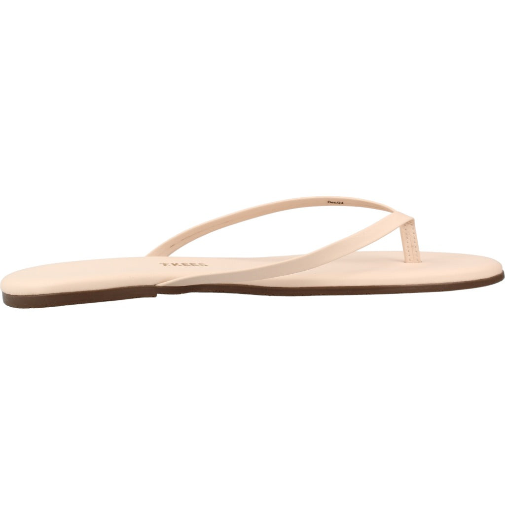 TKEES SANDALIA PLANA en color NUDE (4)