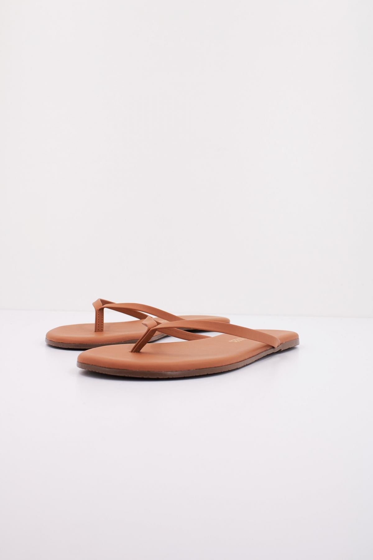 TKEES SANDALIA PLANA en color MARRON (2)