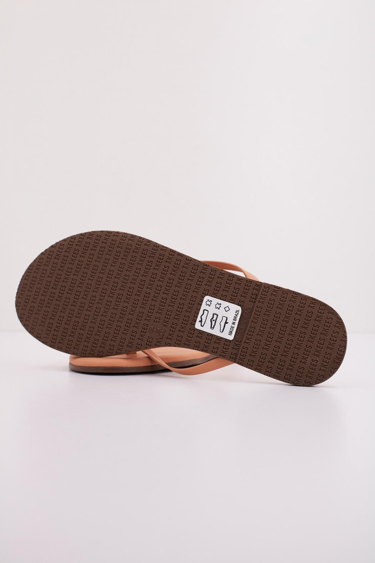 TKEES SANDALIA PLANA en color NUDE (5)