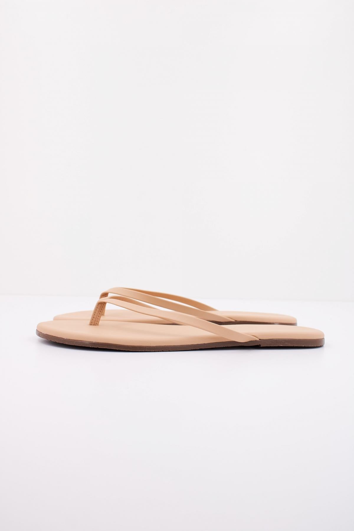 TKEES SANDALIA PLANA en color BEIS (1)
